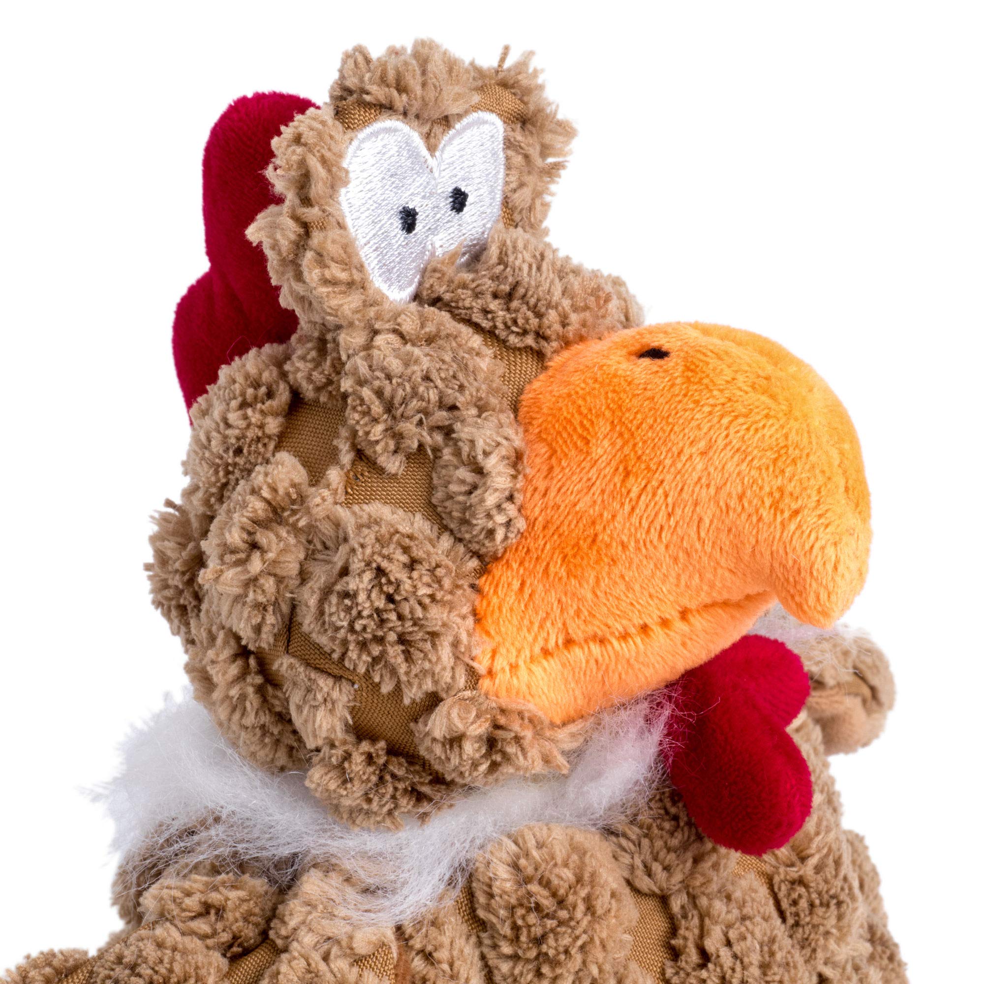 Farmyard Buddies Durable Chunky Chicken Dog Toy - Interactive Chew Toy for Small & Medium Dogs, Perfect for Playtime & Training