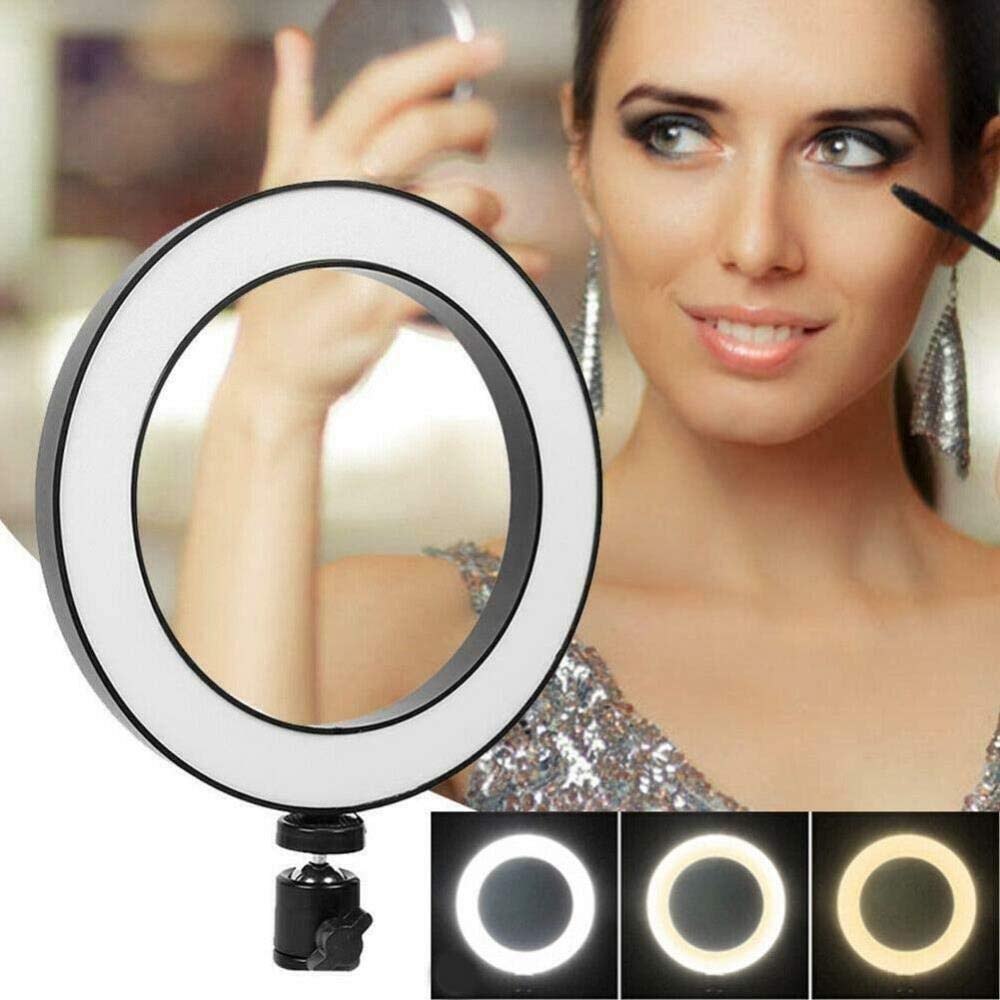 Professional 10-inch Ring Light with Tripod & Phone Holder for Beauty Makeup, Live Streaming, YouTube Videos, TikTok & Photography - Perfect for Content Creators & Vloggers