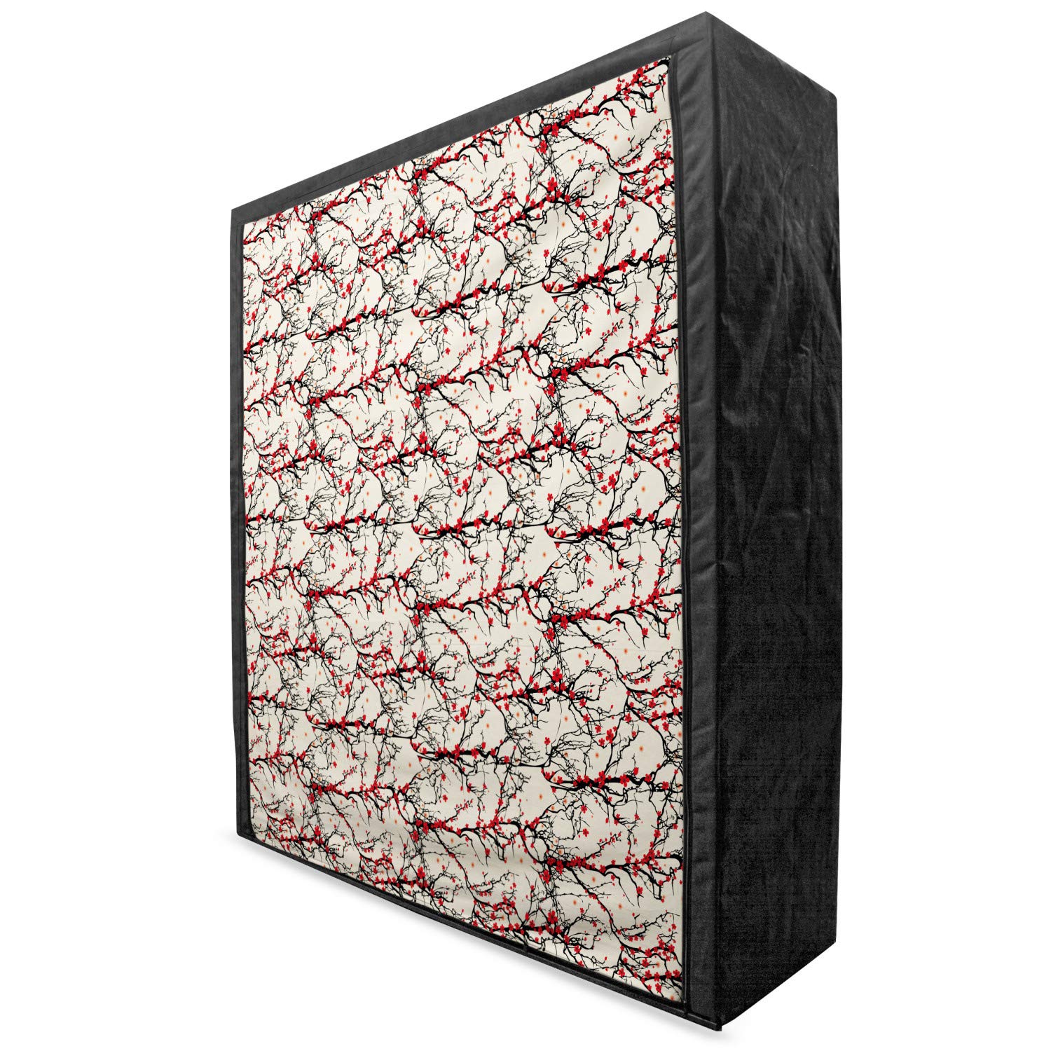 Ambesonne Cherry Blossom Portable Fabric Wardrobe - 59
