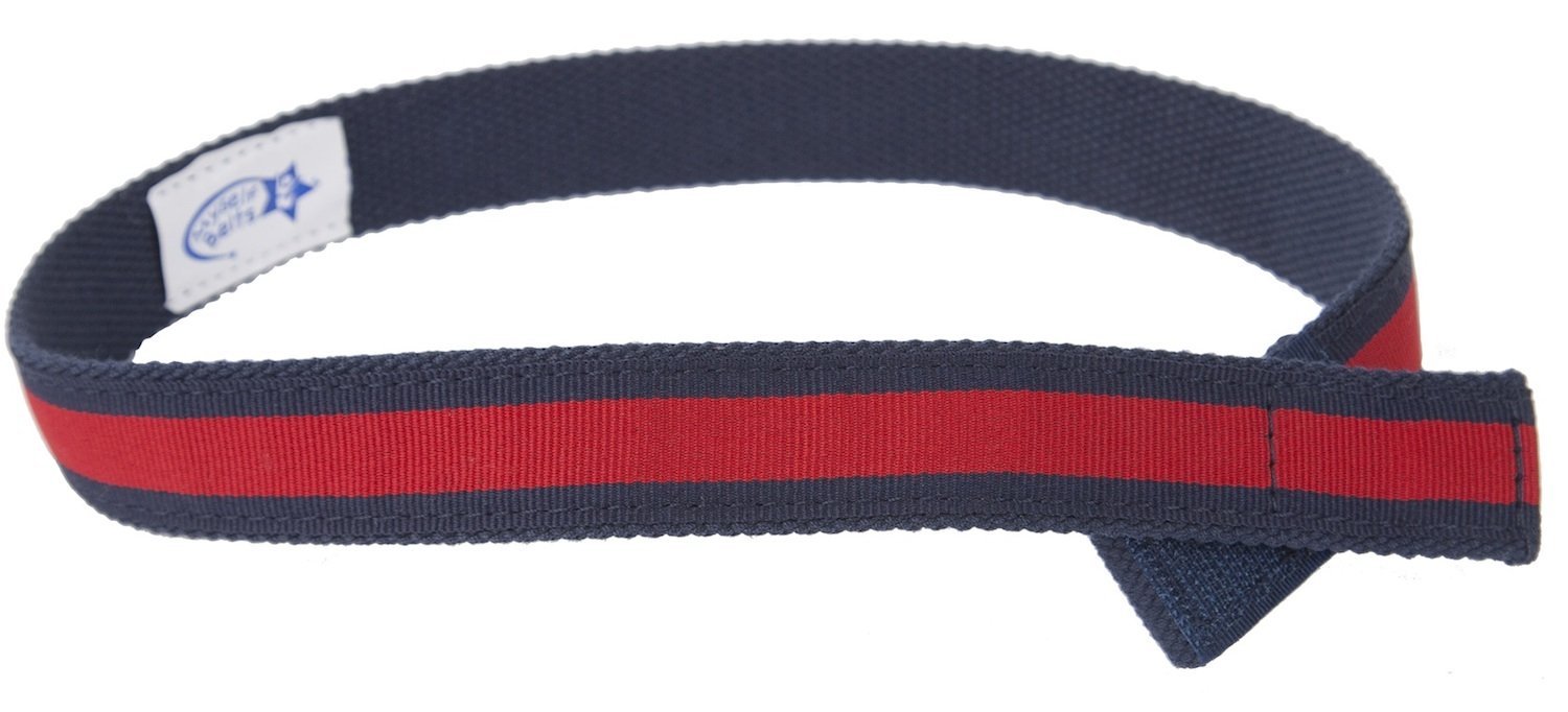 Adjustable Velcro Belt for Toddlers & Kids - Solid Canvas Print - Comfortable & Durable Waistband for Pants & Jeans - Perfect for School, Play & Everyday Wear