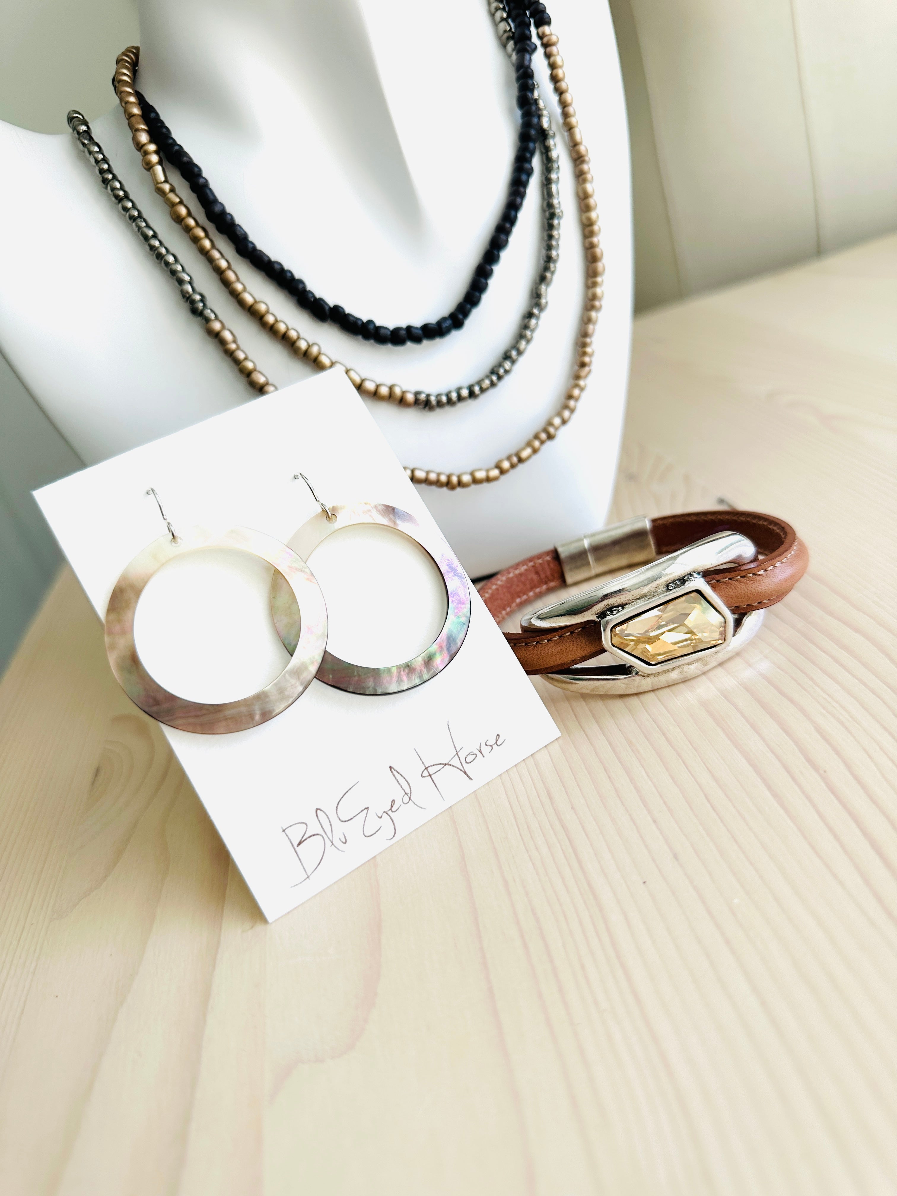 Blake Bracelet for Women - Elegant Adjustable Beaded Bracelet with Charms - Perfect for Casual Wear, Gifts & Special Occasions