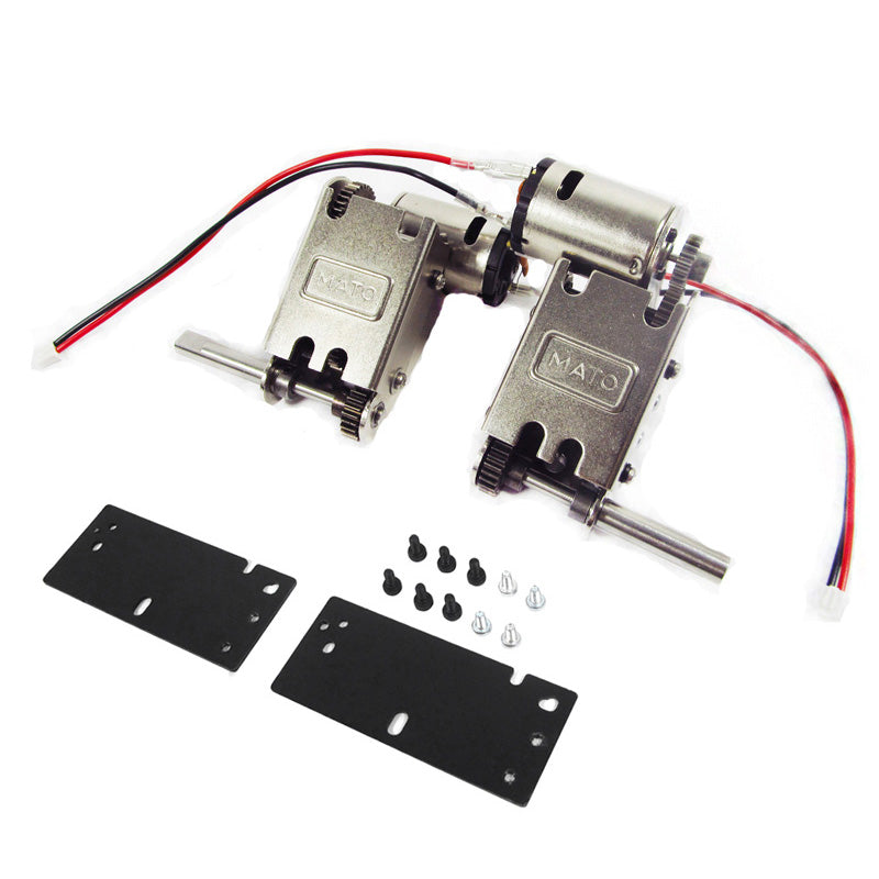 MATO 1/16 Henglong RC Tank Parts - Metal Suspension Bars, Tracks, Wheels, Gearbox, Motor & Firefly Barrel Spring Set | Upgrade Kit for Radio Control Tank Models | Battle-Ready Tank Accessories for Hobbyists & Collectors
