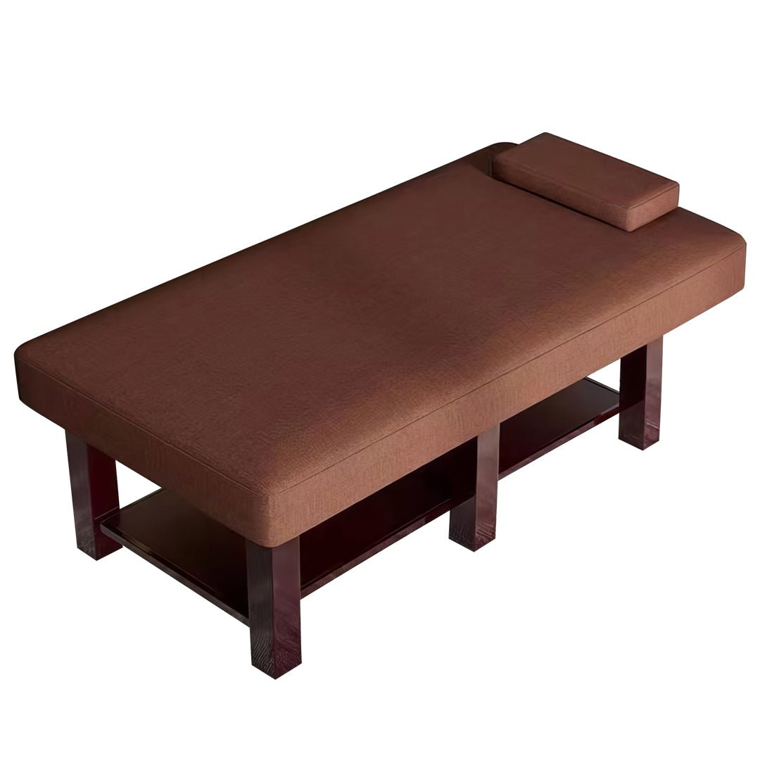 Extra Wide Wooden Massage Table for Professional SPA & Therapy - Portable & Adjustable for Home, Clinic, and Salon Use
