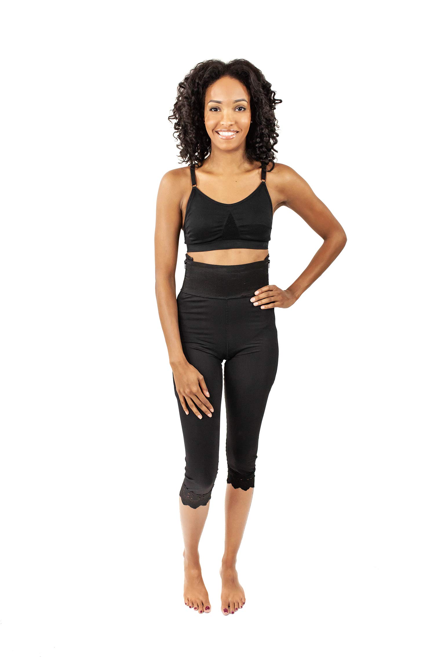 Post Surgery Compression Shorts for Women - High Waisted 4