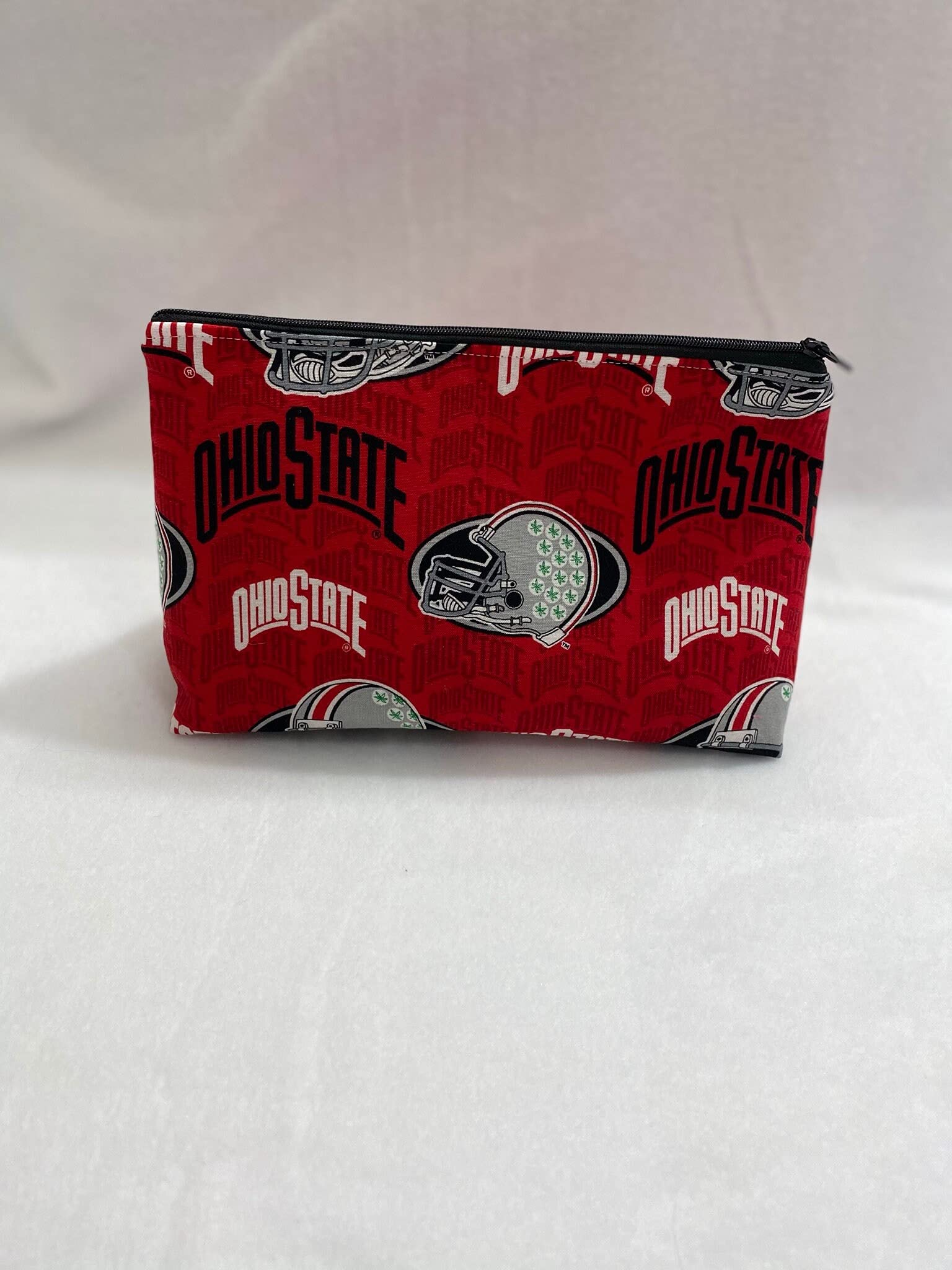 Ohio Zipper Pouch - Waterproof Makeup Bag & Travel Cosmetic Organizer for Women | Perfect for Travel, Gym, and Daily Essentials Storage