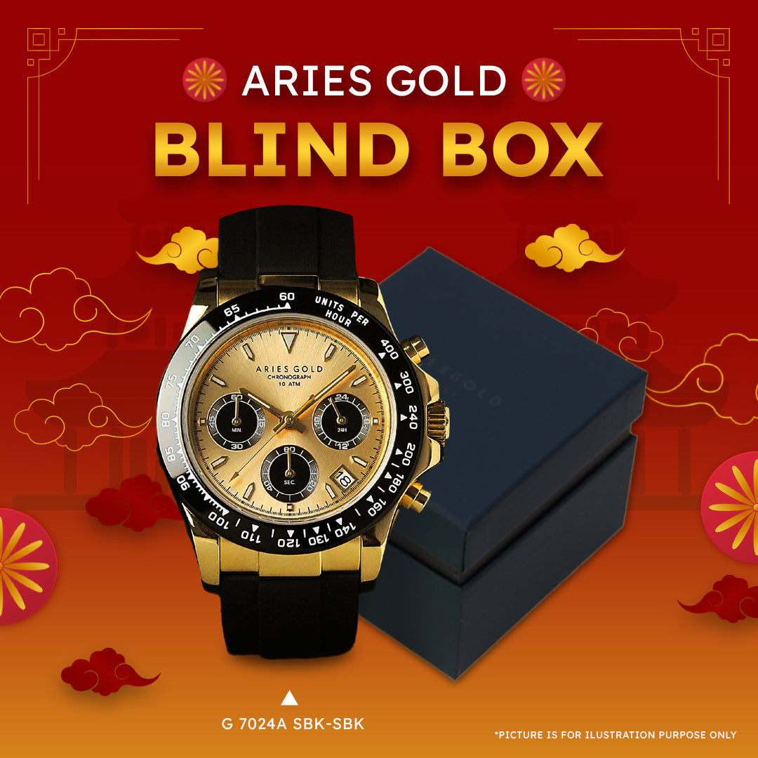 Aries Gold Lunar New Year 2024 Exclusive Mystery Gift Box - Zodiac Collectibles, Surprise Gifts for Chinese New Year Celebrations & Party Favors