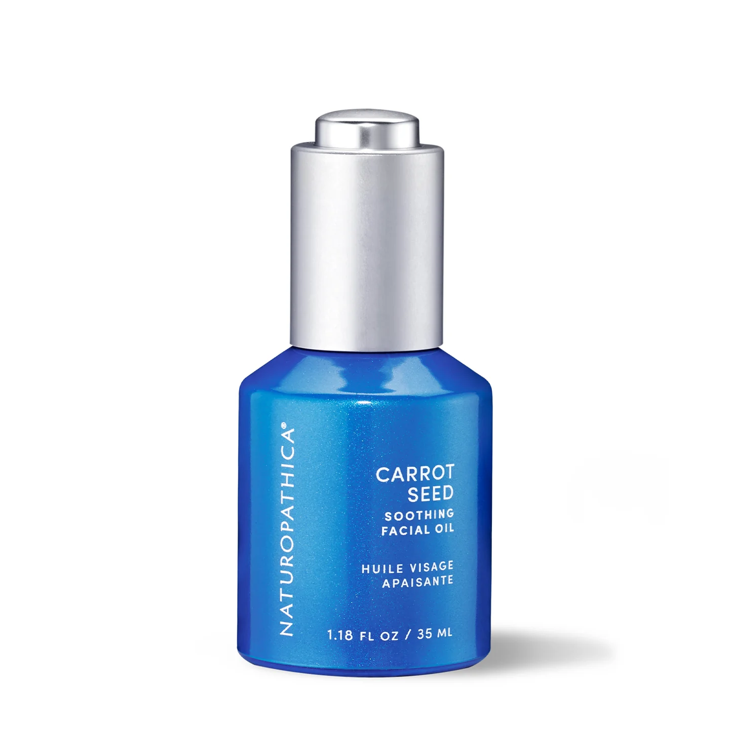 Naturopathica Carrot Seed Soothing Facial Oil - Organic Hydrating & Anti-Aging Face Oil for Dry & Sensitive Skin | Perfect for Nighttime Skincare Routine & Post-Facial Treatment