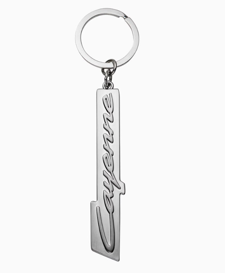 Original Porsche Key Ring with Model Lettering - Premium Car Accessories for Porsche Enthusiasts | Perfect Gift for Car Lovers & Porsche Owners