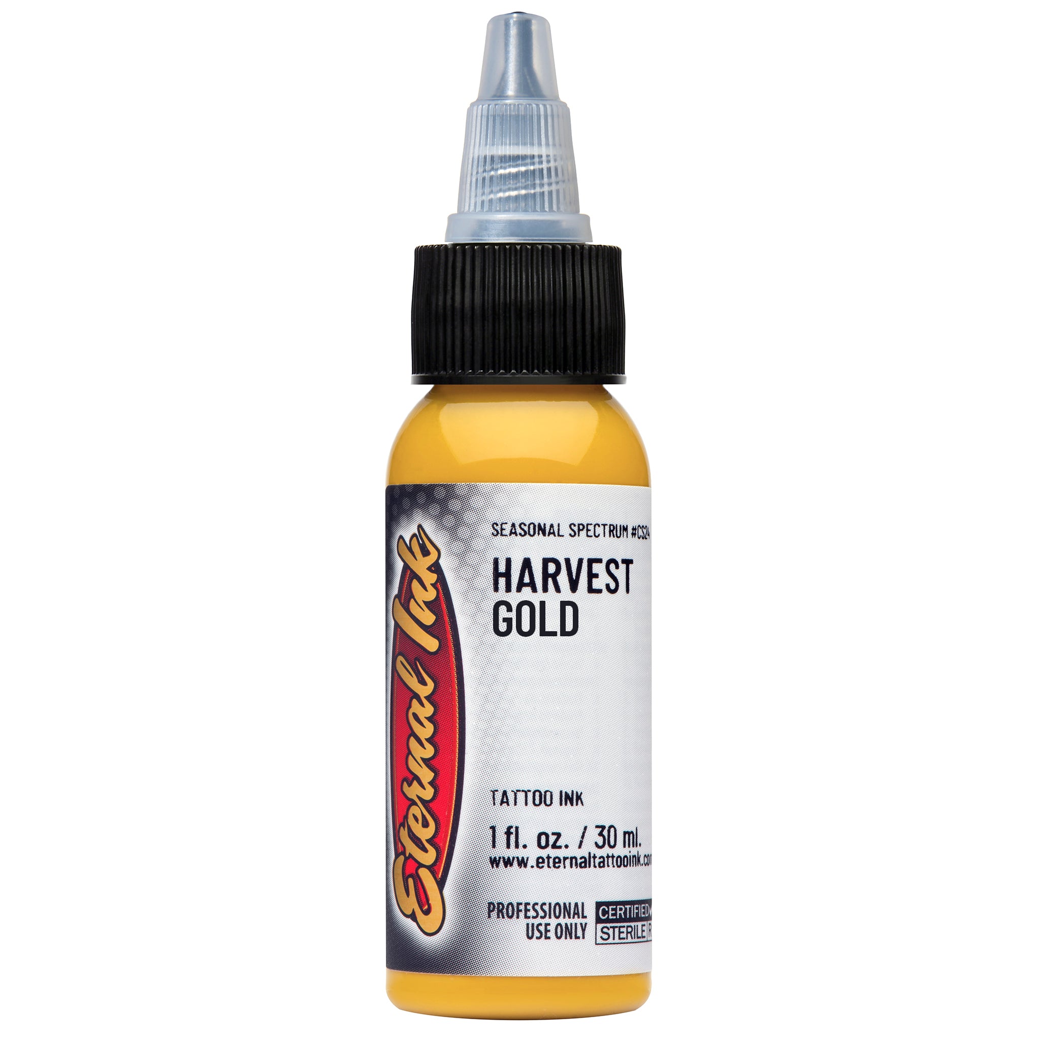Eternal Seasonal Spectrum Harvest Gold Ink - Premium Metallic Ink for Calligraphy, Scrapbooking & DIY Crafts - Perfect for Holiday Cards, Wedding Invitations & Art Projects
