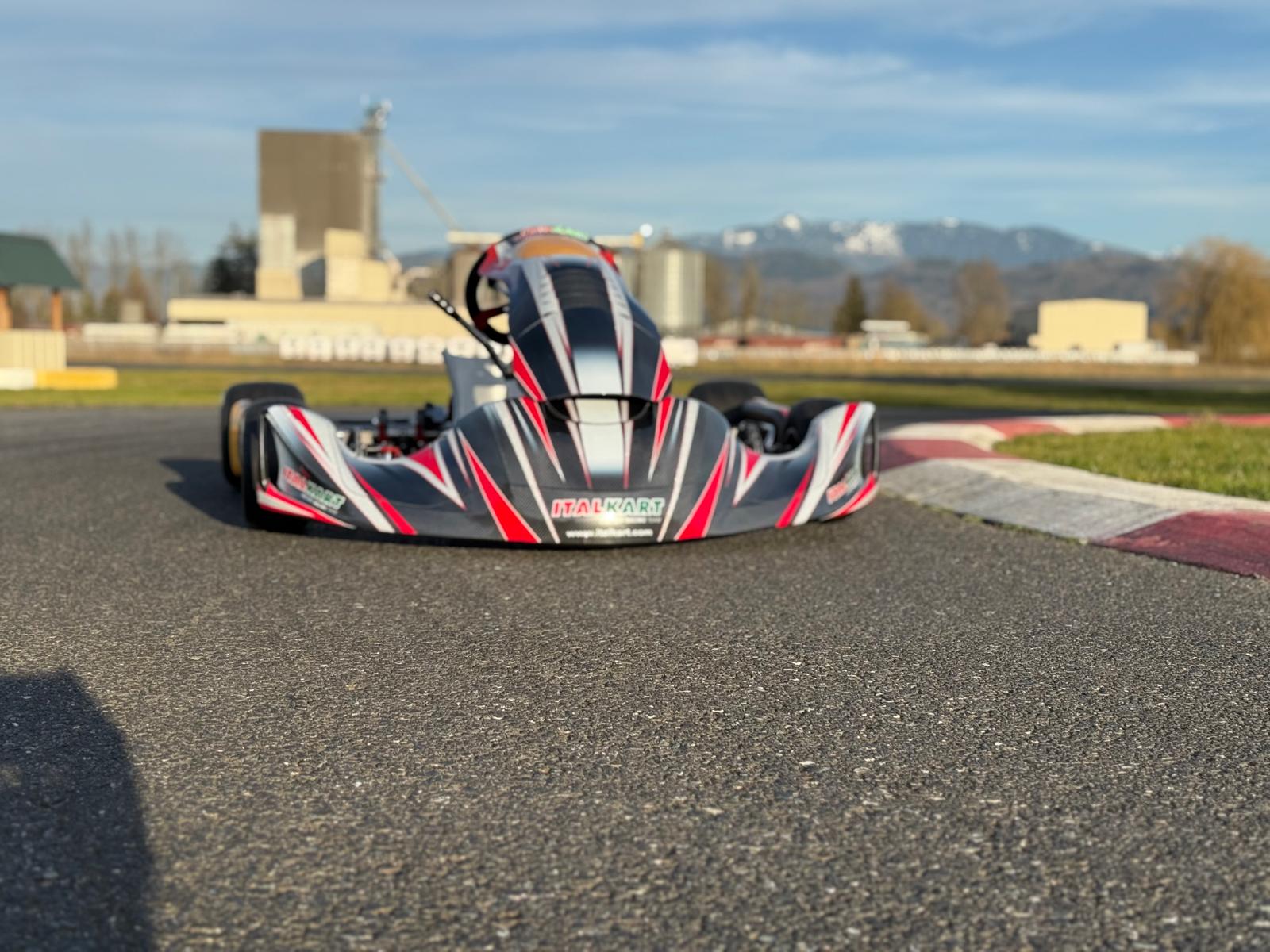Italkart Rapido V1 Adjustable Wheel Base KZ/Shifter Kart Chassis - Perfect for Competitive Kart Racing & Track Performance