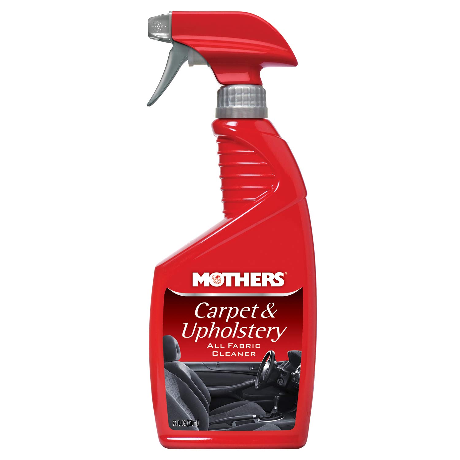 Mothers 05424-6 Carpet & Upholstery Cleaner - 24 oz (Pack of 6) | Heavy-Duty Stain Remover for Cars, Furniture & Home | Safe for Fabrics & Carpets | Professional-Grade Cleaning Solution