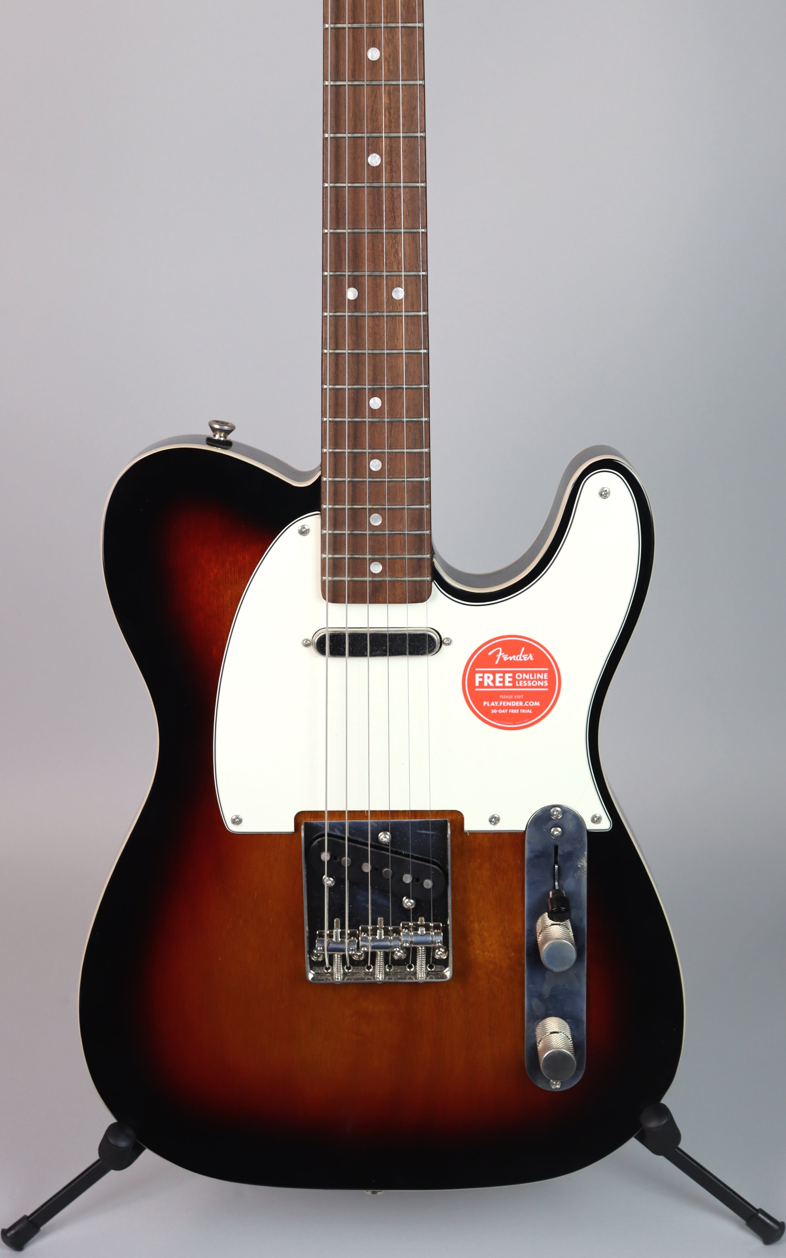 Squier Classic Vibe '60s Telecaster Custom Electric Guitar Bundle with Fender Mustang LT25 Amplifier - 3-Color Sunburst Finish | Perfect for Beginners, Home Practice & Small Gigs