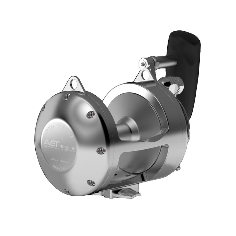 Avet Pro EXW 30/3 Wide 3-Speed Fishing Reel - Saltwater & Offshore Big Game Fishing Gear for Tuna, Marlin, and Swordfish