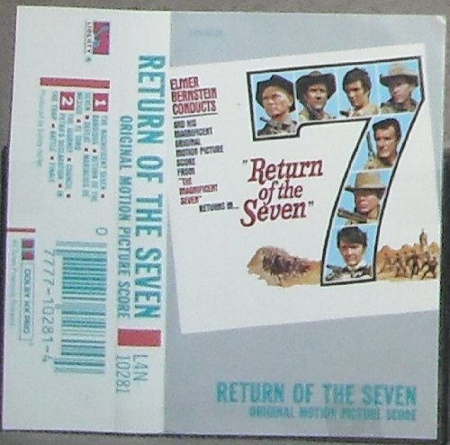 Return of the Seven - Classic Western Movie DVD | Action, Adventure Film for Cowboy & Wild West Fans | Perfect for Movie Nights & Western Genre Collections