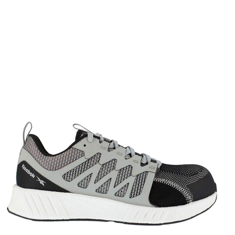 Reebok Men's Fusion Flexweave Work Comp Toe Safety Shoes - Lightweight & Durable Work Boots for Construction, Warehouse & Industrial Use