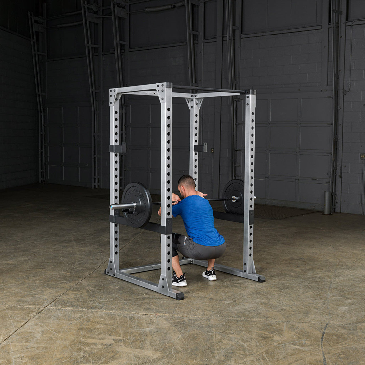 Body Solid Pro Power Rack - Heavy Duty Home Gym Equipment for Strength Training & Weightlifting | Perfect for Garage, Basement & Home Workouts
