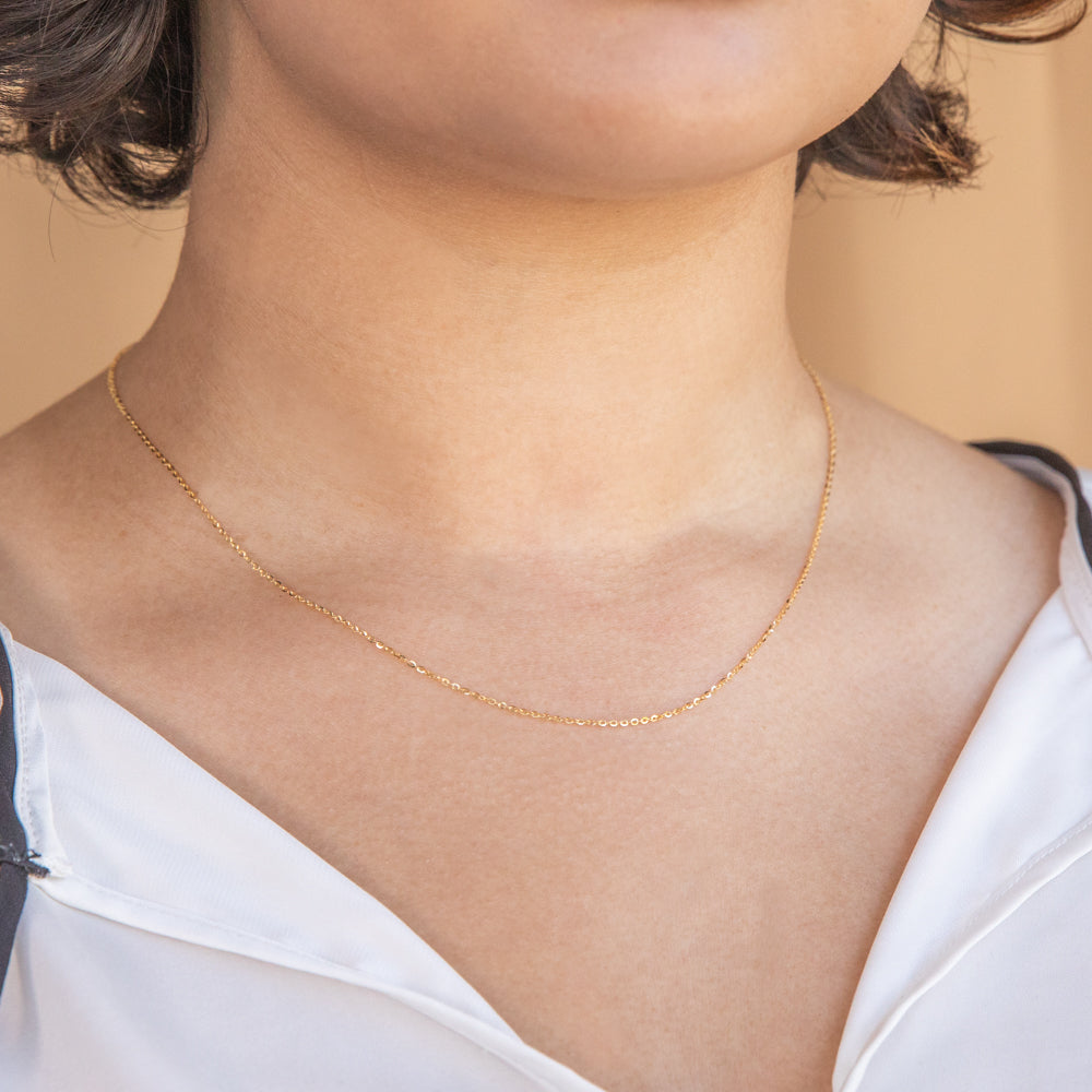 9ct Yellow Gold Chain for Women - Elegant & Durable Jewelry for Everyday Wear, Gifts & Special Occasions
