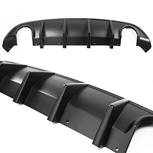 Scaller Fits 15-20 Dodge Charger SRT Rear Bumper Lip Diffuser Valance - OE Style PP Material - Perfect for Car Customization & Performance Enhancement