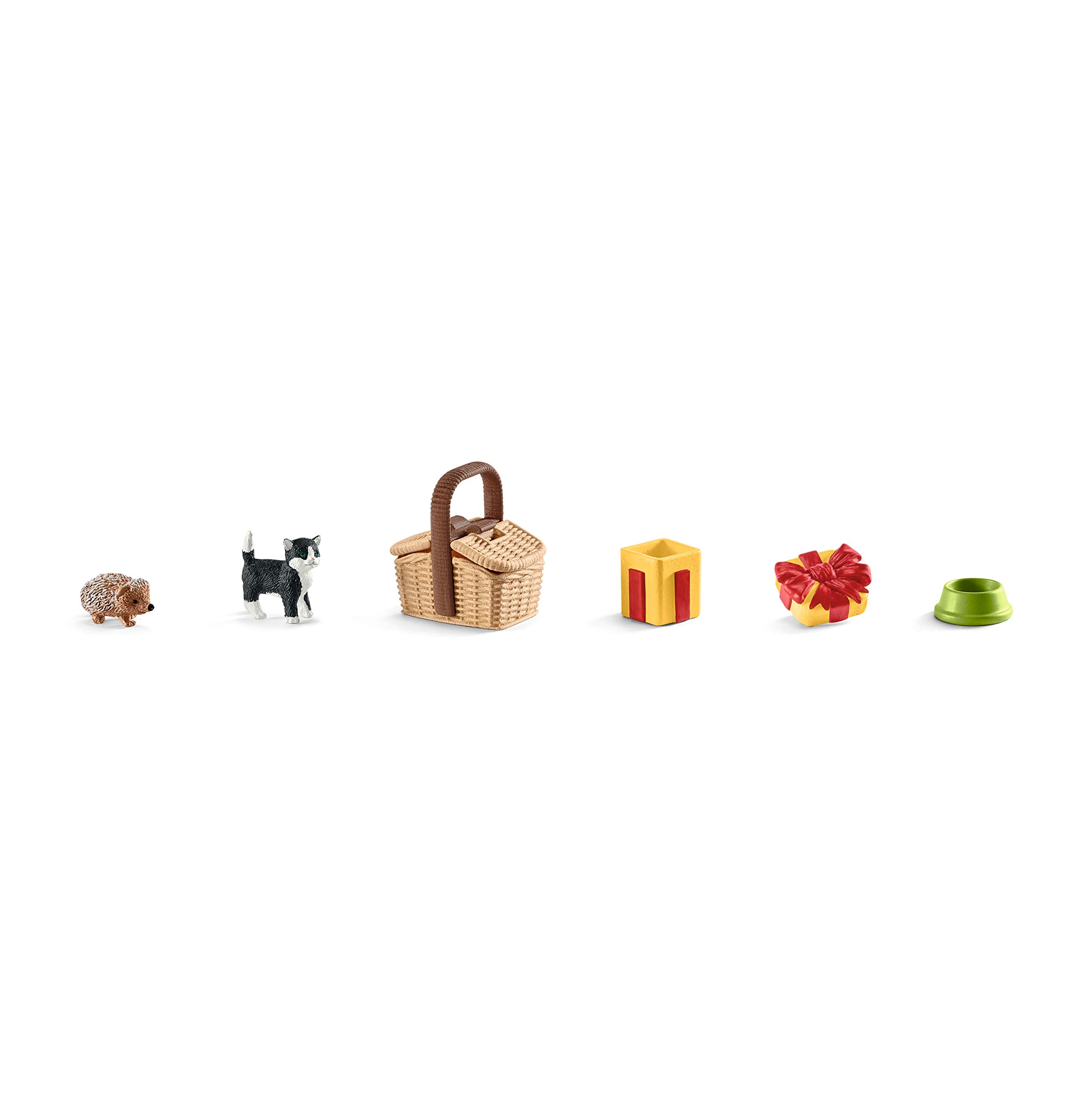 Schleich Farm World 10-Piece Farm Animal Toys Set for Kids - Realistic Baby Animal Figures, Educational Playset for Birthday & Picnic | Perfect for Pretend Play, Farm-Themed Parties & Early Learning