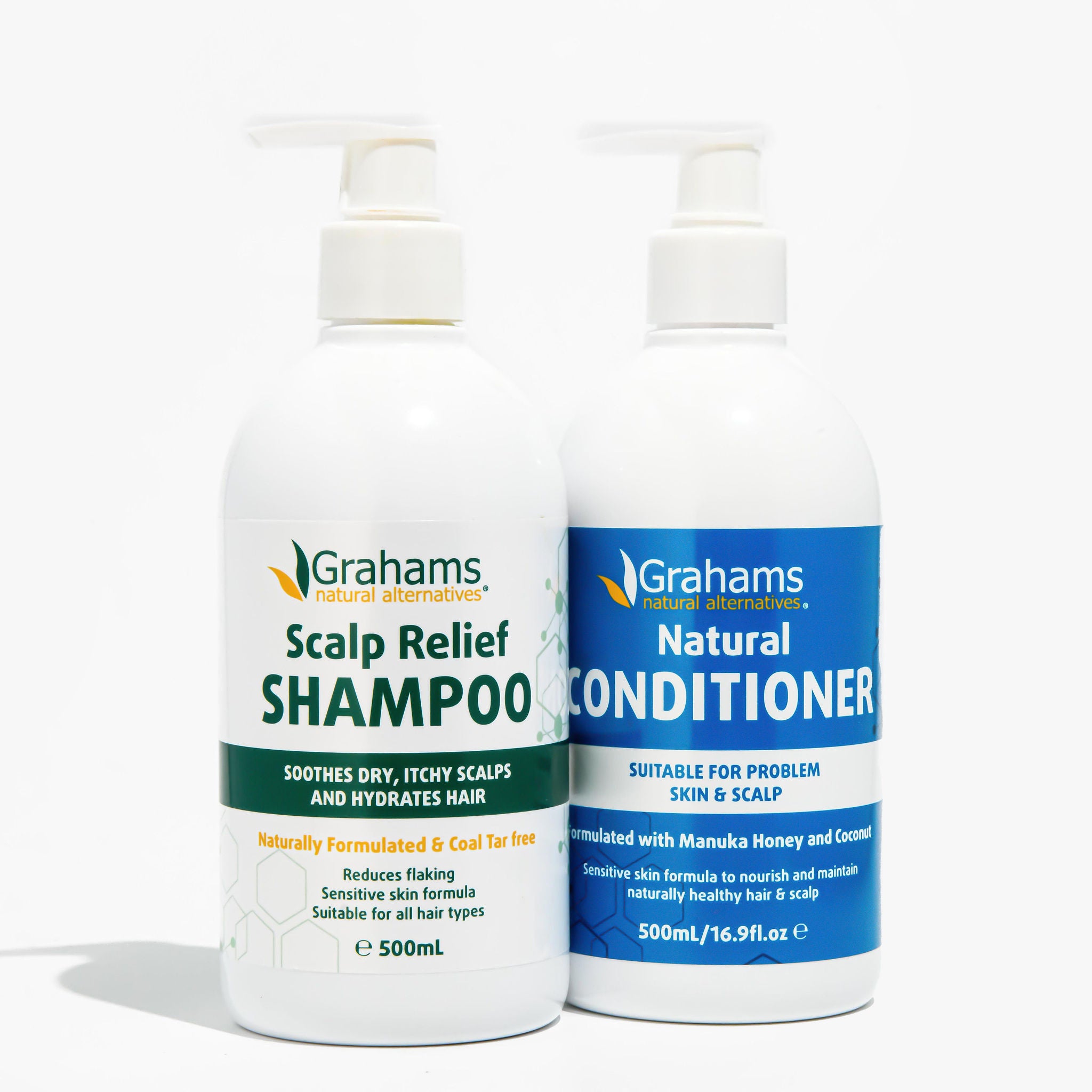 Anti-Itch Scalp Care Kit - Soothe Dry, Flaky Scalp & Relieve Irritation | Natural Hair Treatment for Dandruff & Itchy Scalp | Perfect for Daily Use & Sensitive Scalp Care