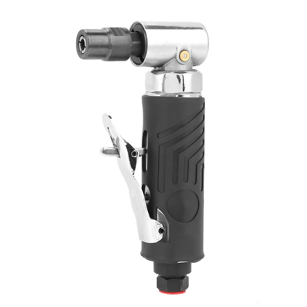 AG-315 1/4BSP 90 Degree Pneumatic Angle Die Grinder - Air Powered Polishing & Grinding Tool for Metalworking, Wood Carving & Automotive Repair