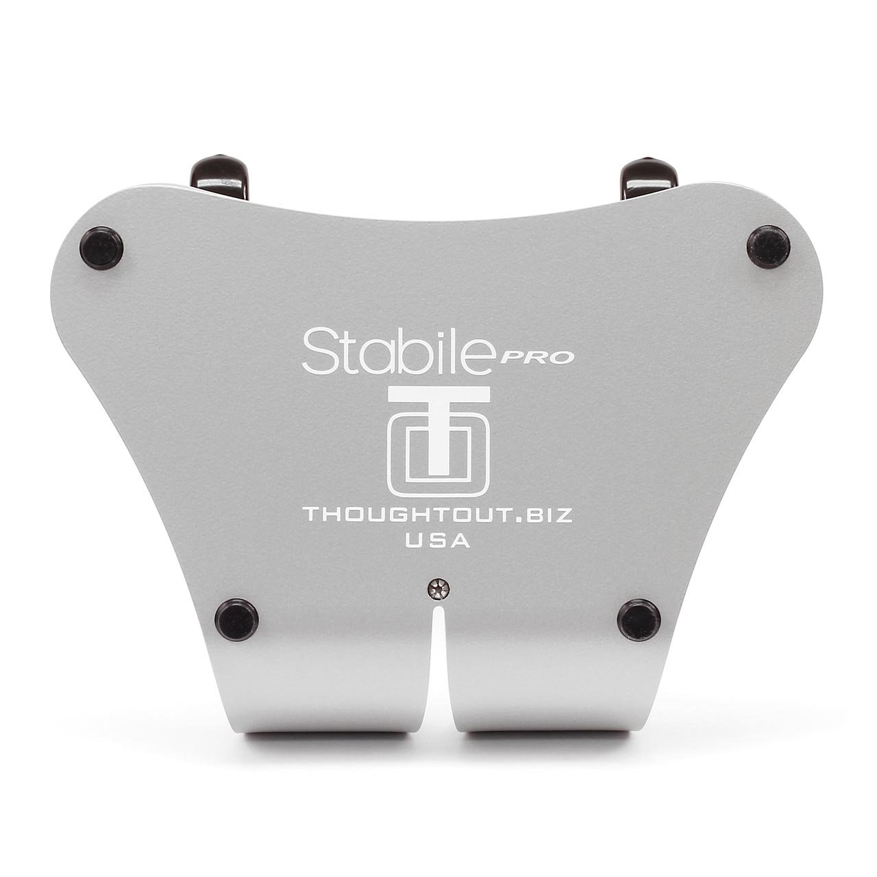 Thought Out Stabile Pro Pivoting iPad Stand - Adjustable White Tablet Holder for Apple iPad (1st-10th Gen) - Premium USA-Made - Perfect for Work, Study & Home Entertainment