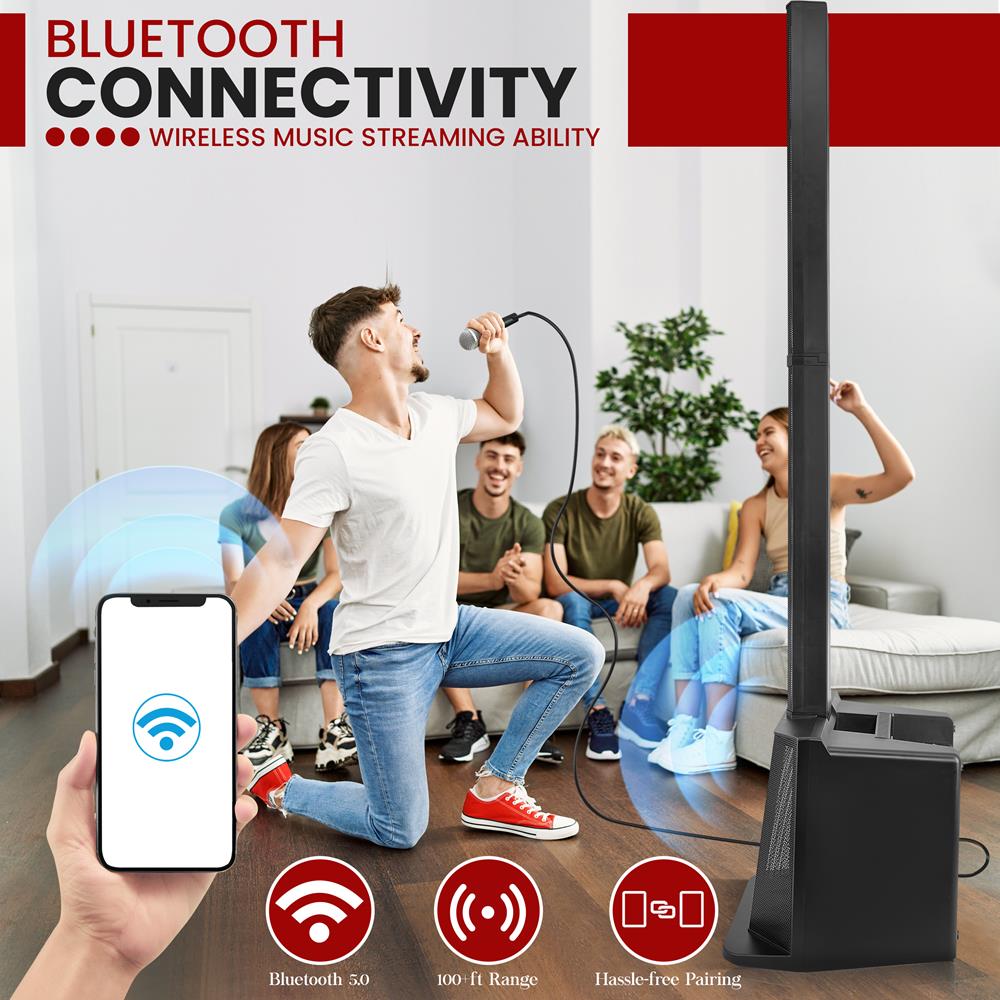 Professional Line Array Column Speaker - High-Quality PA System for Concerts, Events & Live Performances - Perfect for Outdoor & Indoor Sound Reinforcement