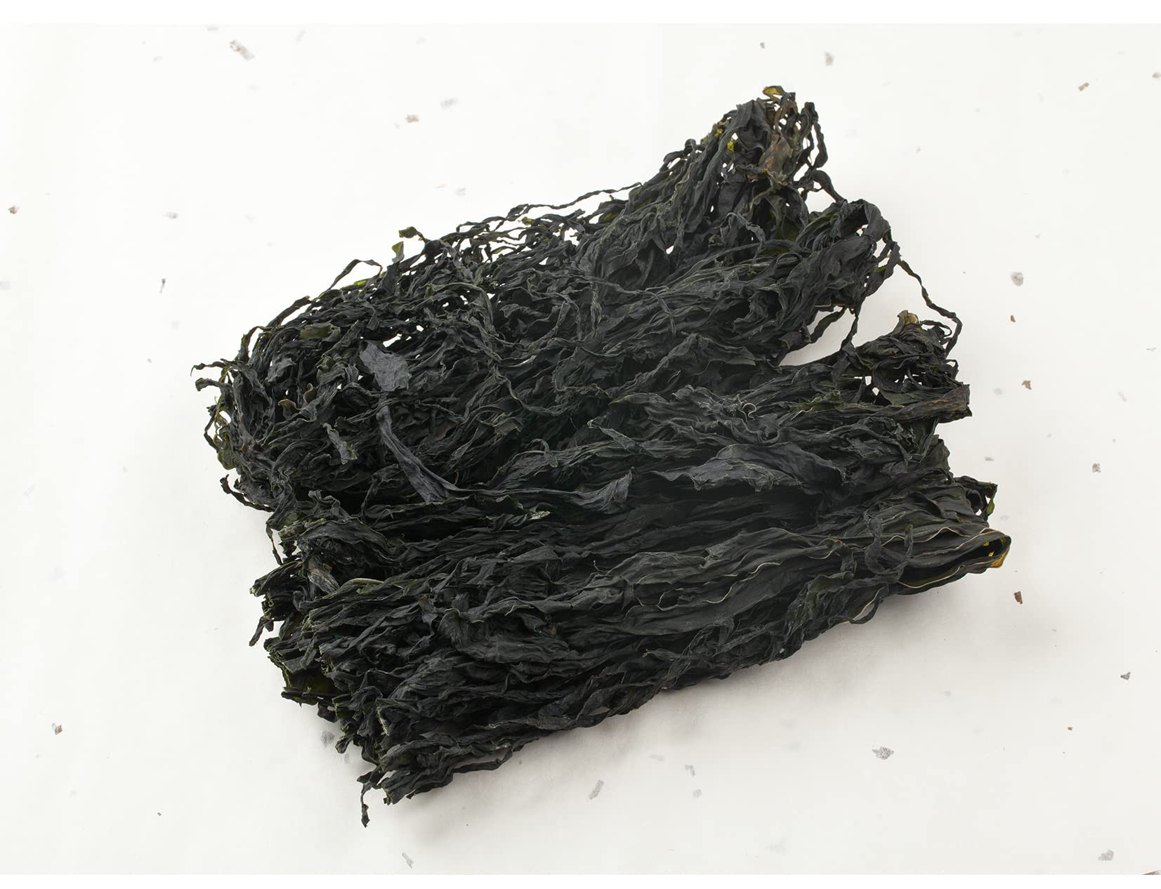 Premium Dried Seaweed Sliced - Japanese Wakame Korean Miyeok for Miso Soup & Salad - 3.5oz