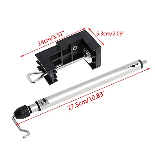 Replacement Part for M.C Clamp-on Flex Shaft Rotary Grinder Drill Bracket Stand Holder Hanger with Deck - Perfect for Jewelry Making, Metal Engraving, and DIY Craft Projects
