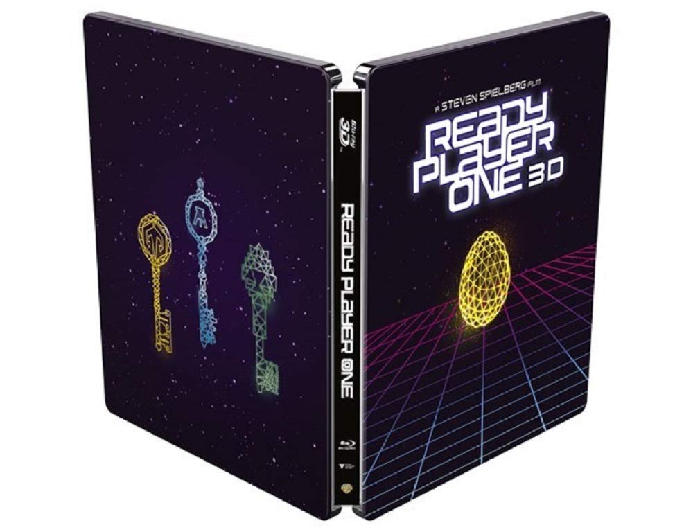 Ready Player One 3D Blu-ray (2018) - Sci-Fi Adventure Movie for Home Theater & 3D Movie Night Entertainment