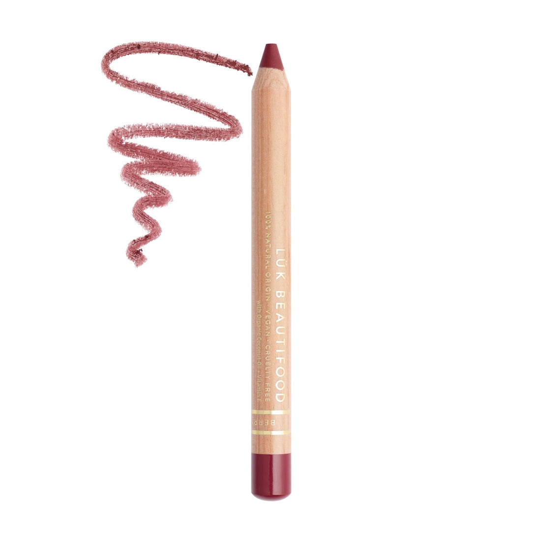 Natural Lipstick Crayon in Berry Bite - Vegan, Long-Lasting Matte Lip Color - Perfect for Everyday Wear & Special Occasions