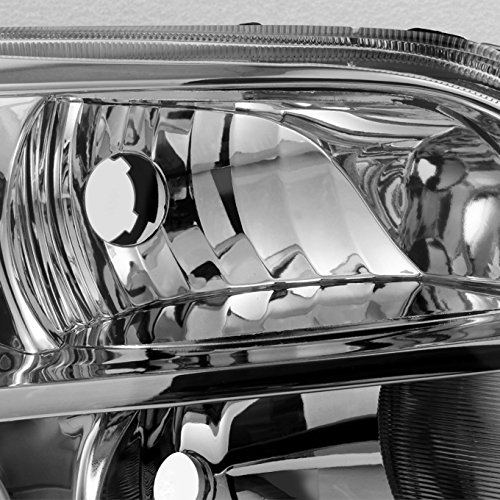 AKKON Clear Projector Headlights for Honda Pilot - Driver Left & Passenger Right Side Replacement - Upgrade Your Night Driving Safety & Style