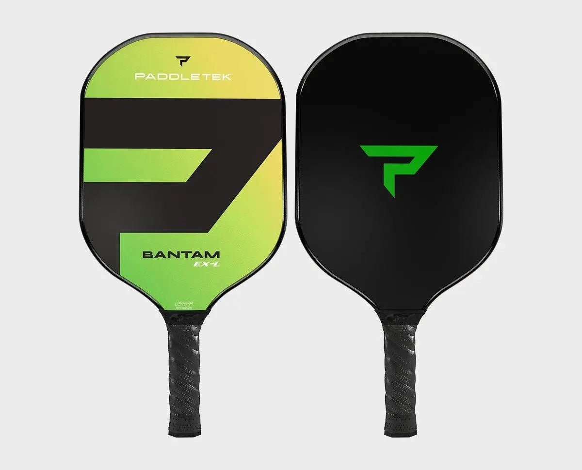 Paddletek Bantam EX-L Pickleball Paddle - Premium Carbon Fiber Face with Polymer Core for Control & Power | Perfect for Tournaments & Recreational Play