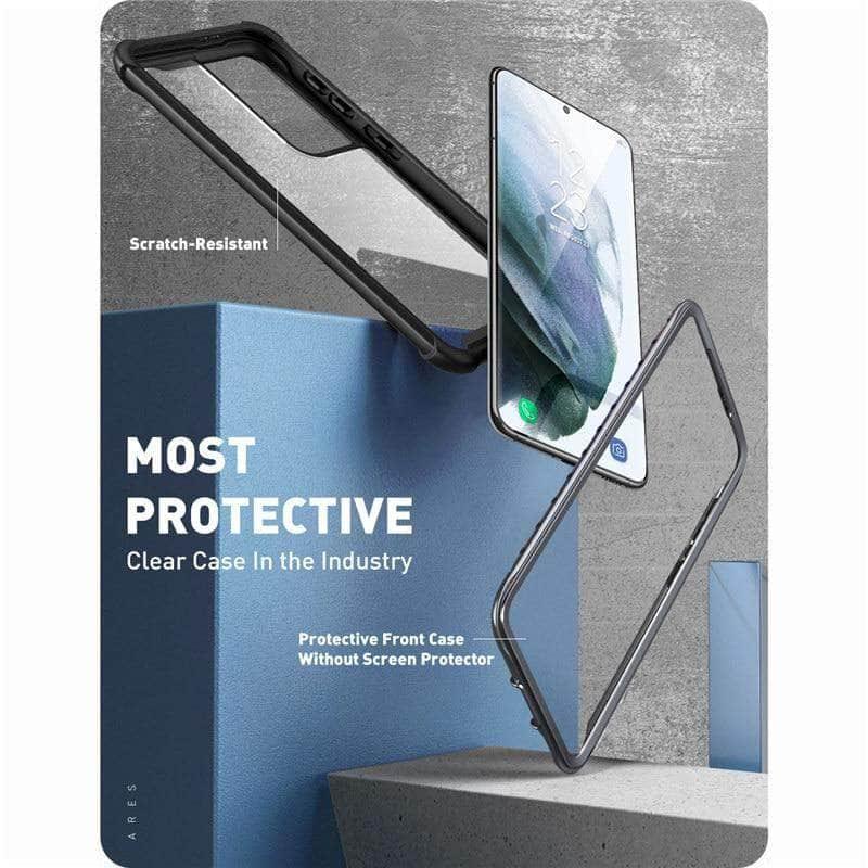 Samsung Galaxy S21 Ultra Case - BLASON Ares Full Body Rugged Protective Cover with Shockproof Bumper | Perfect for Outdoor, Work & Extreme Sports Protection