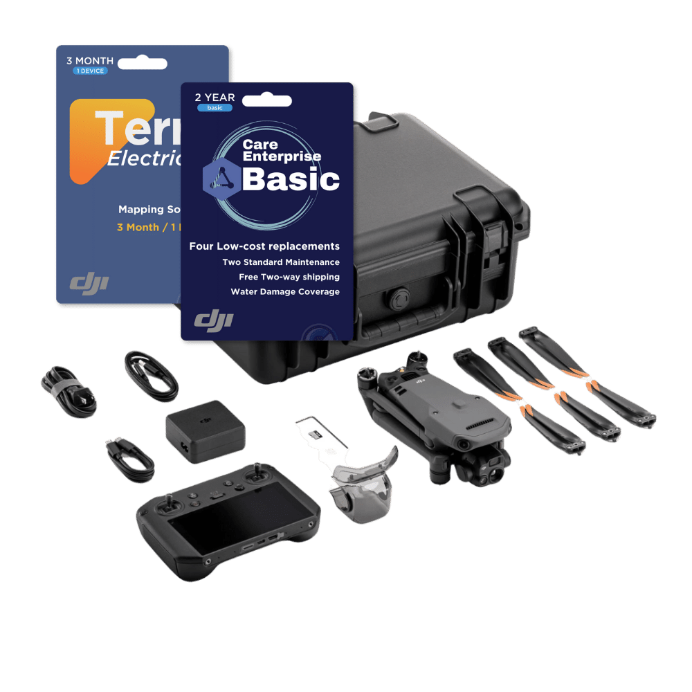 DJI Mavic 3 Thermal Drone with FLIR Camera - 2 Year Worry-Free Warranty | Aerial Photography, Search & Rescue, Industrial Inspections