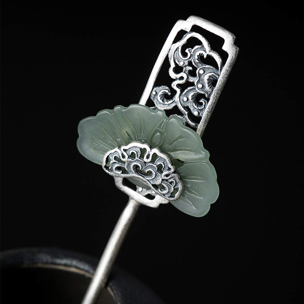 Handmade Vintage Silver Hair Sticks for Women - Retro Hairpins with Gift Box - Perfect for Weddings, Parties & Everyday Hairstyling
