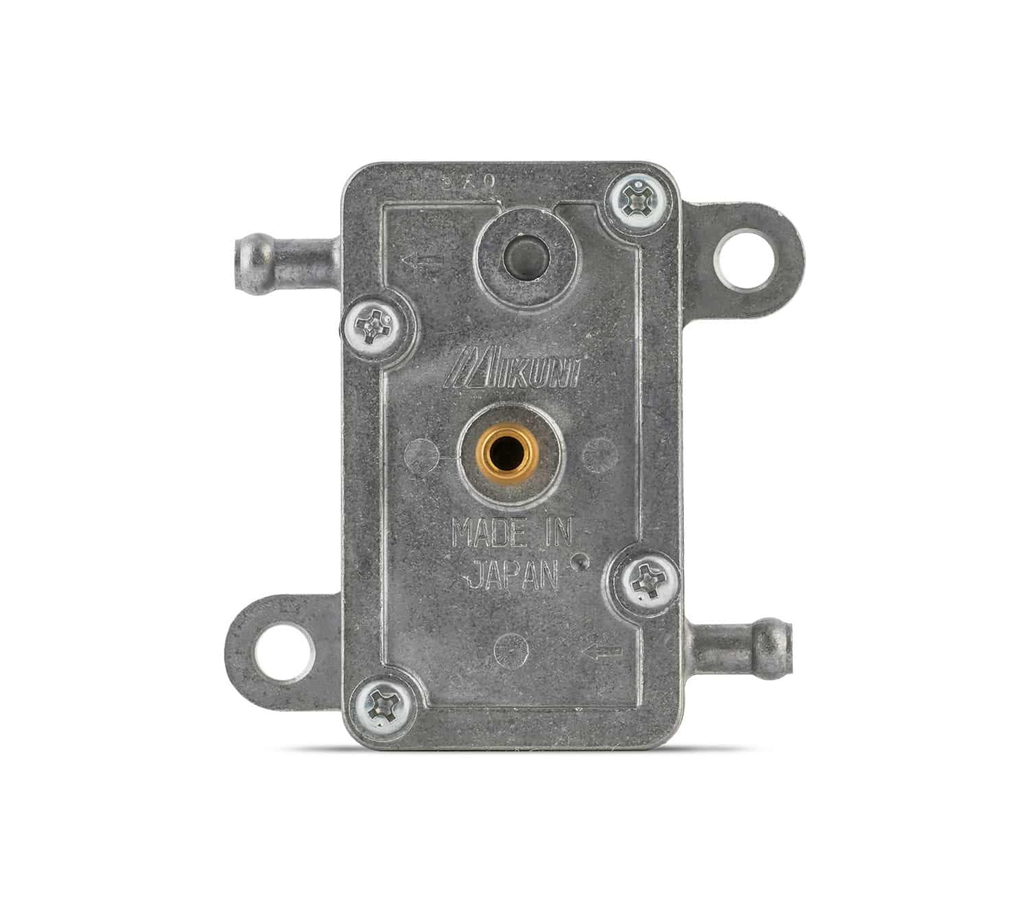Mikuni DF44-227 Single Outlet Rectangle Body Pulse Fuel Pump - High Performance Fuel Transfer for Marine, ATV, and Small Engine Applications