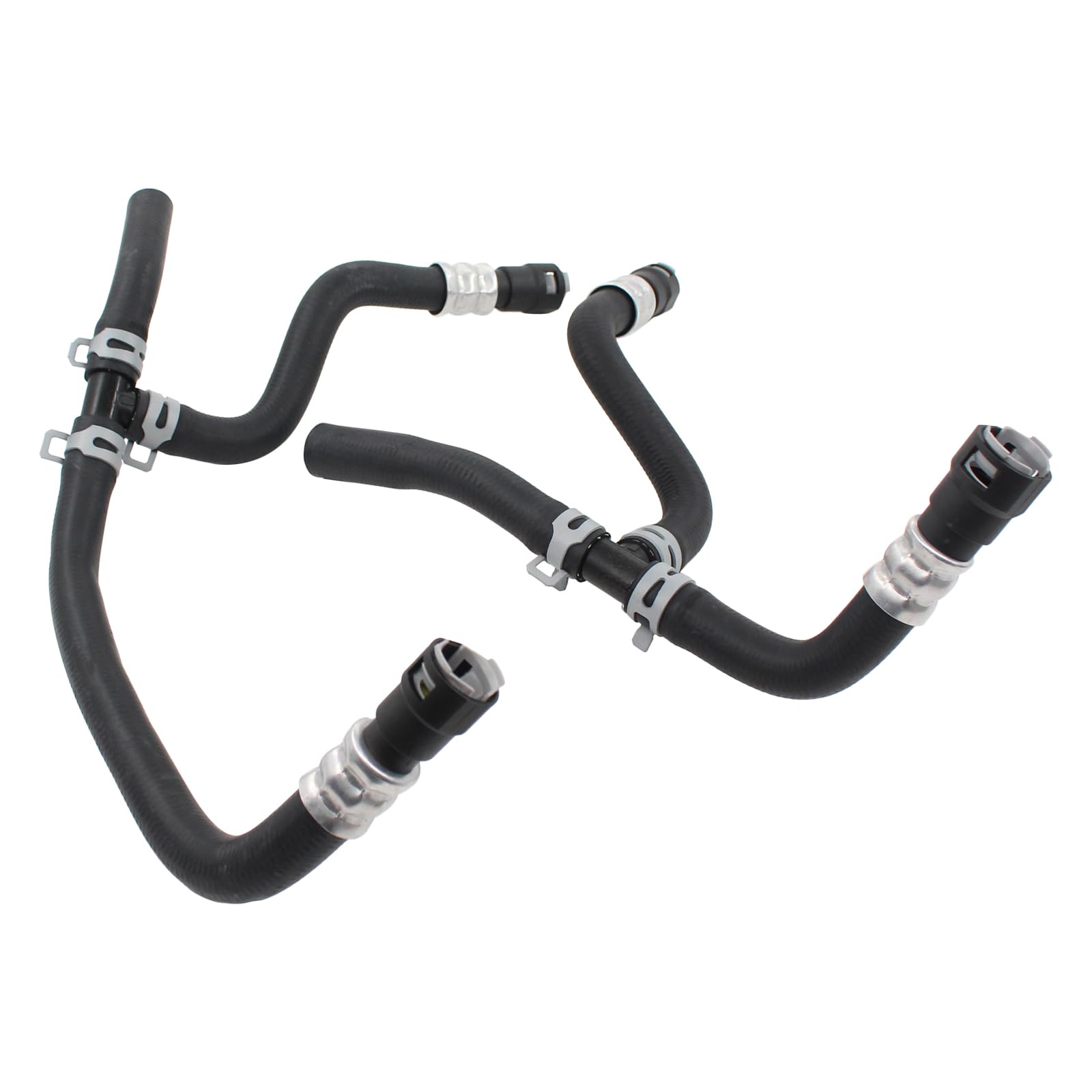 ApplianPar Pack of 2 Inlet Outlet Heater Hoses for GMC Acadia, Buick Enclave, Chevy Traverse - Replacement Parts for Engine Cooling System | Perfect for Winter Driving & Vehicle Maintenance