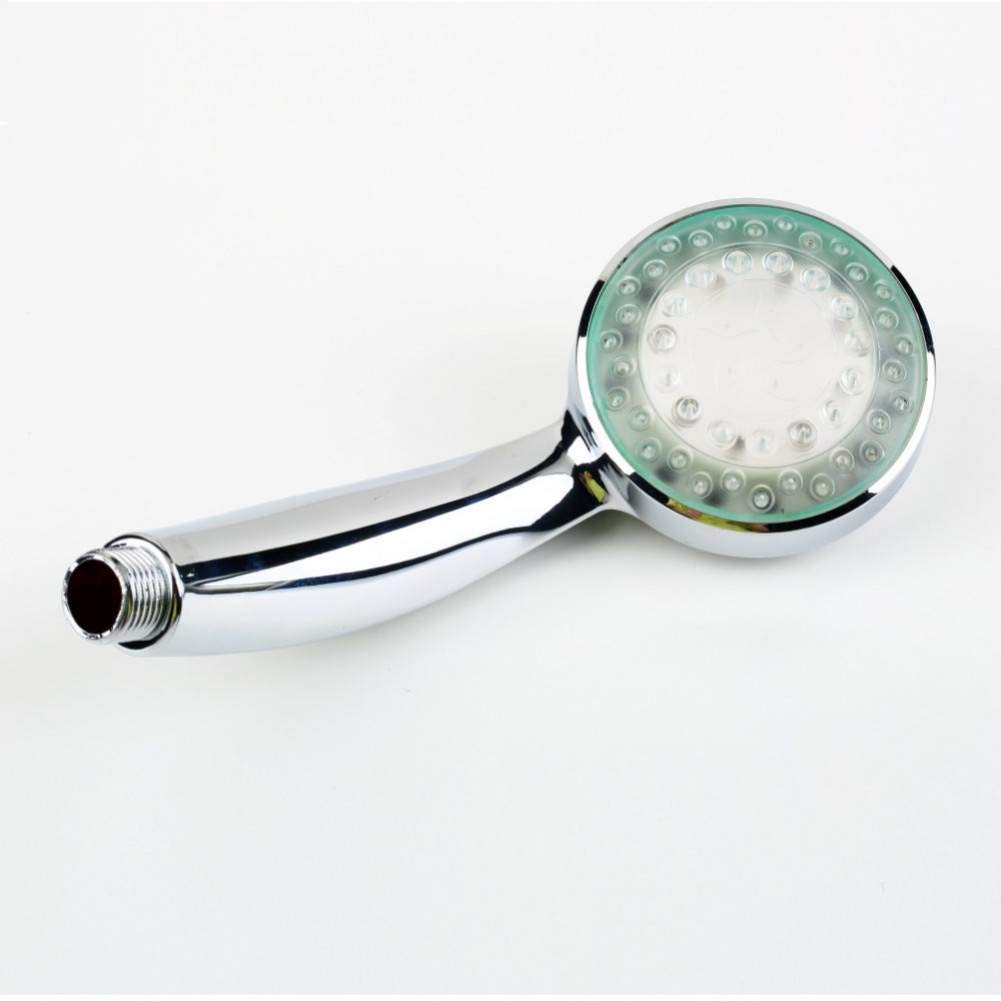 ZXY-NAN LED Handheld Shower Head with Color Changing Lights - Water Saving Bathroom Showerhead for Romantic Showers & Spa-Like Experience | Perfect for Couples, Relaxation & Mood Lighting