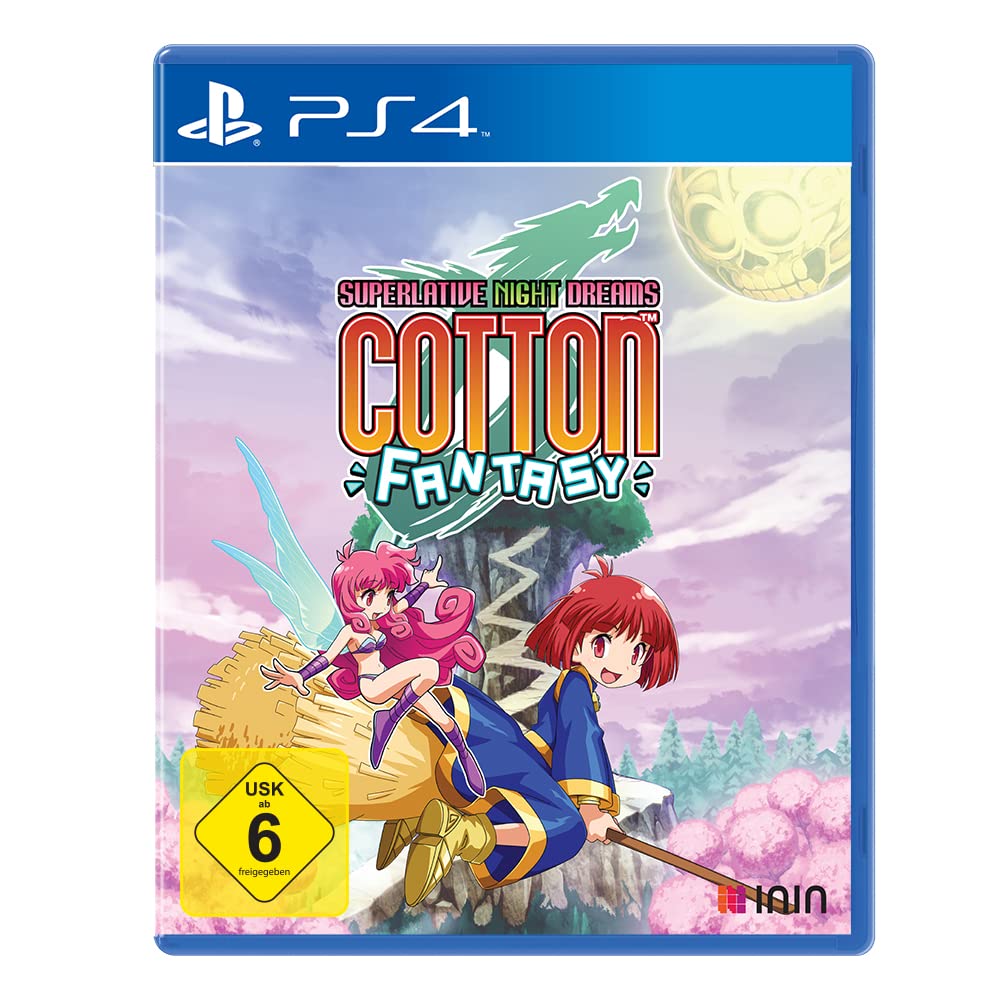 ININ Games Cotton Fantasy - PlayStation 4 Game | Classic Arcade Shooter Revival | Perfect for Retro Gaming Enthusiasts & Collectors