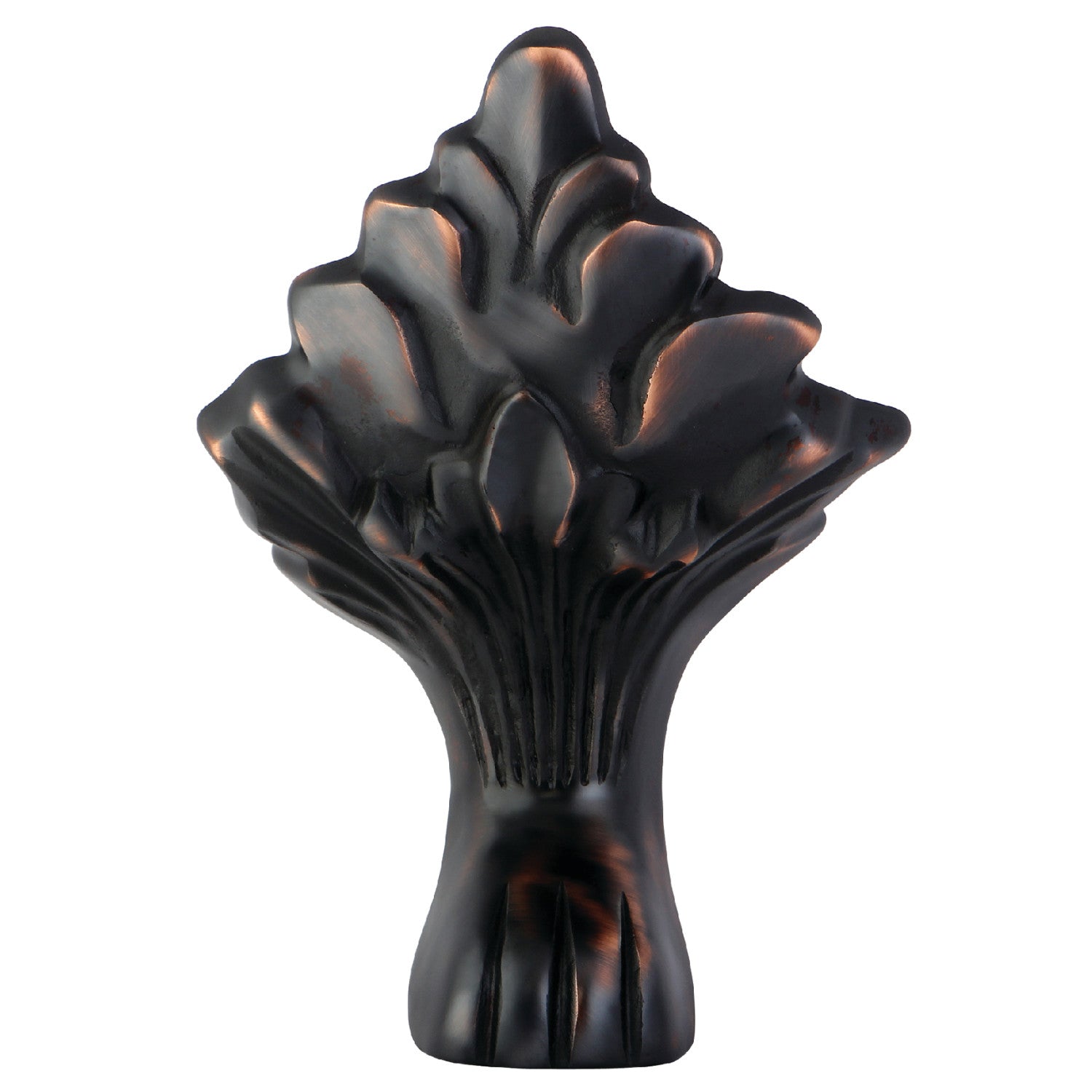 Aqua Eden VCTNC5 4-Piece Lion Paw Cast Iron Bathtub Feet Set - Oil Rubbed Bronze Finish - Vintage Style Tub Legs for Freestanding Clawfoot & Pedestal Bathtubs
