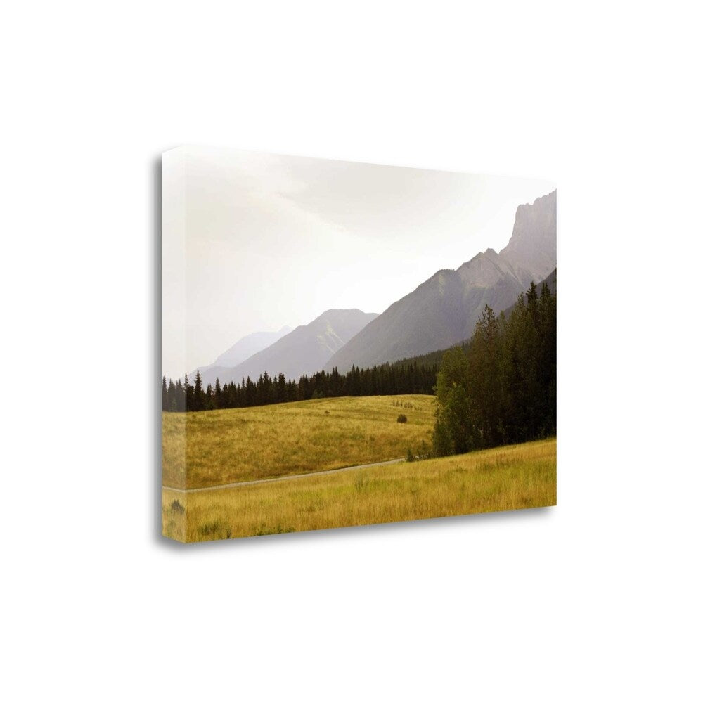 Banff Canada Landscape Art Print by Amber Berninger - Premium Giclee on Gallery Wrapped Canvas, Ready to Hang Wall Decor for Living Room, Bedroom & Office