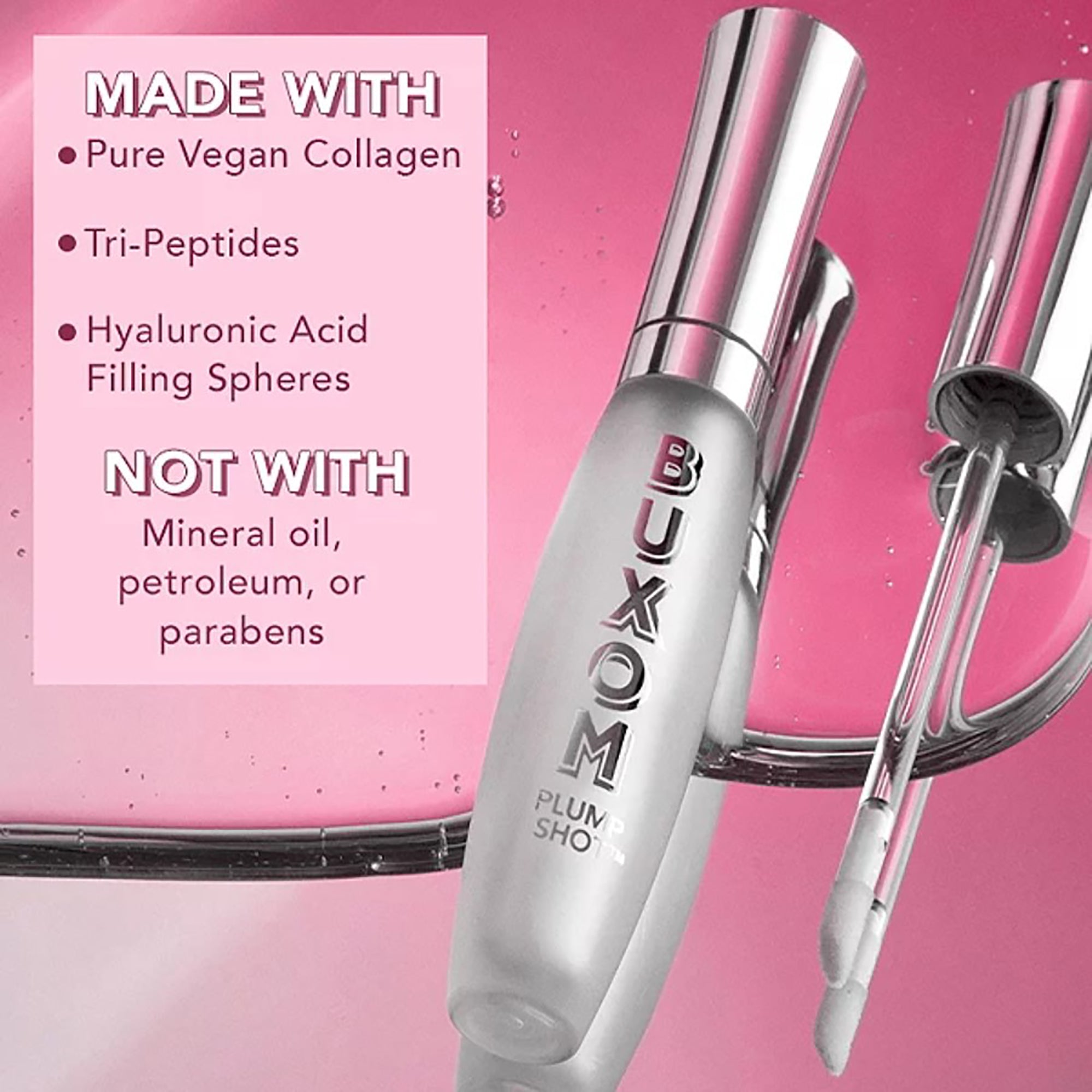 Buxom PLUMP SHOT™ Collagen Infused Lip Serum - Plumping Lip Treatment for Fuller Lips | Hydrating & Volumizing Lip Care | Perfect for Daily Use & Special Occasions
