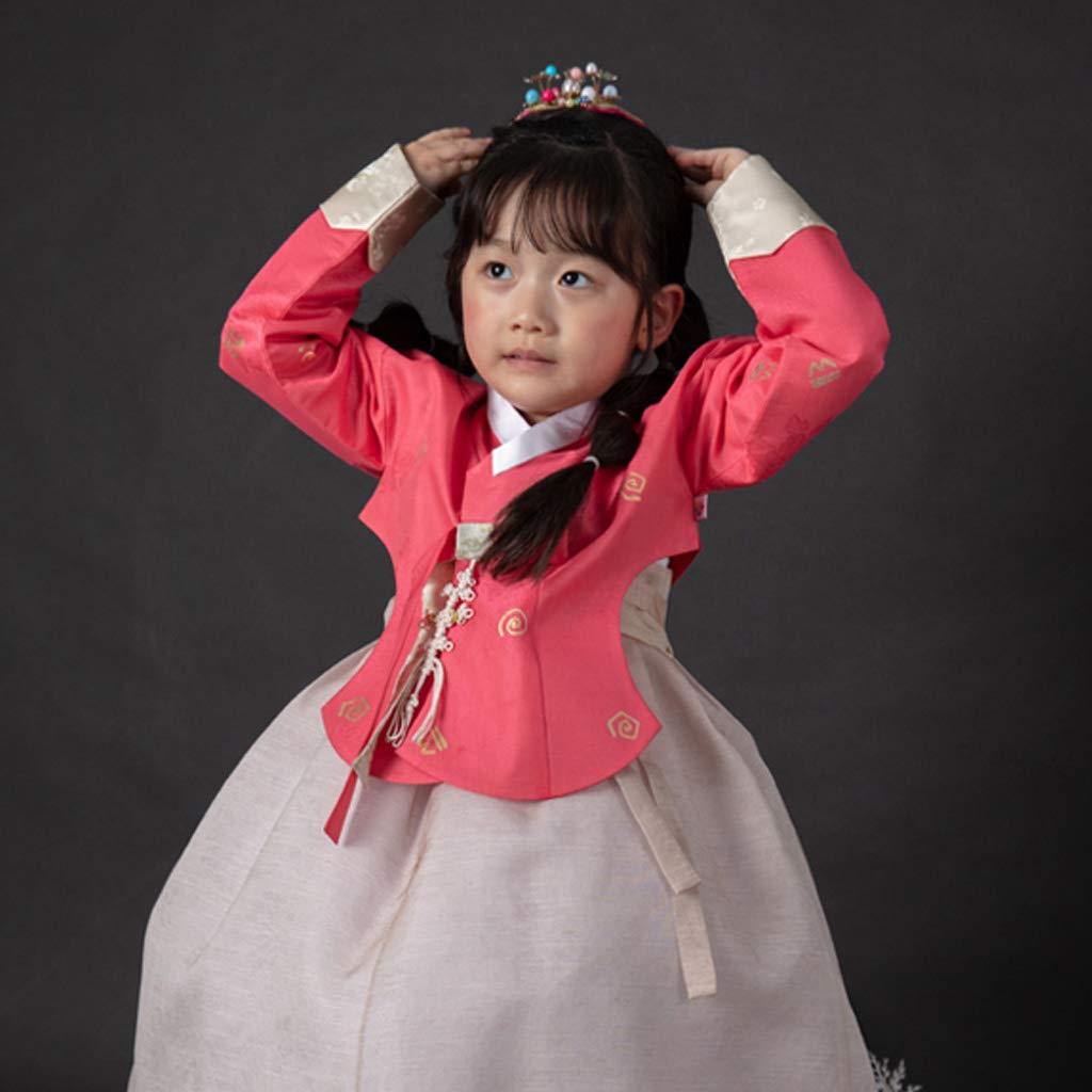 Korean Hanbok Traditional Dress for Girls - Baby & Toddler Birthday, New Year, Festival Costume (CG1911) | Perfect for Cultural Events, Photo Shoots & Special Occasions