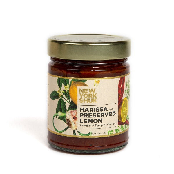 New York Shuk Harissa Paste - Spicy Chili Pepper Sauce for Cooking, Grilling & Marinades - Authentic Middle Eastern Flavor for Meats, Vegetables & Dips
