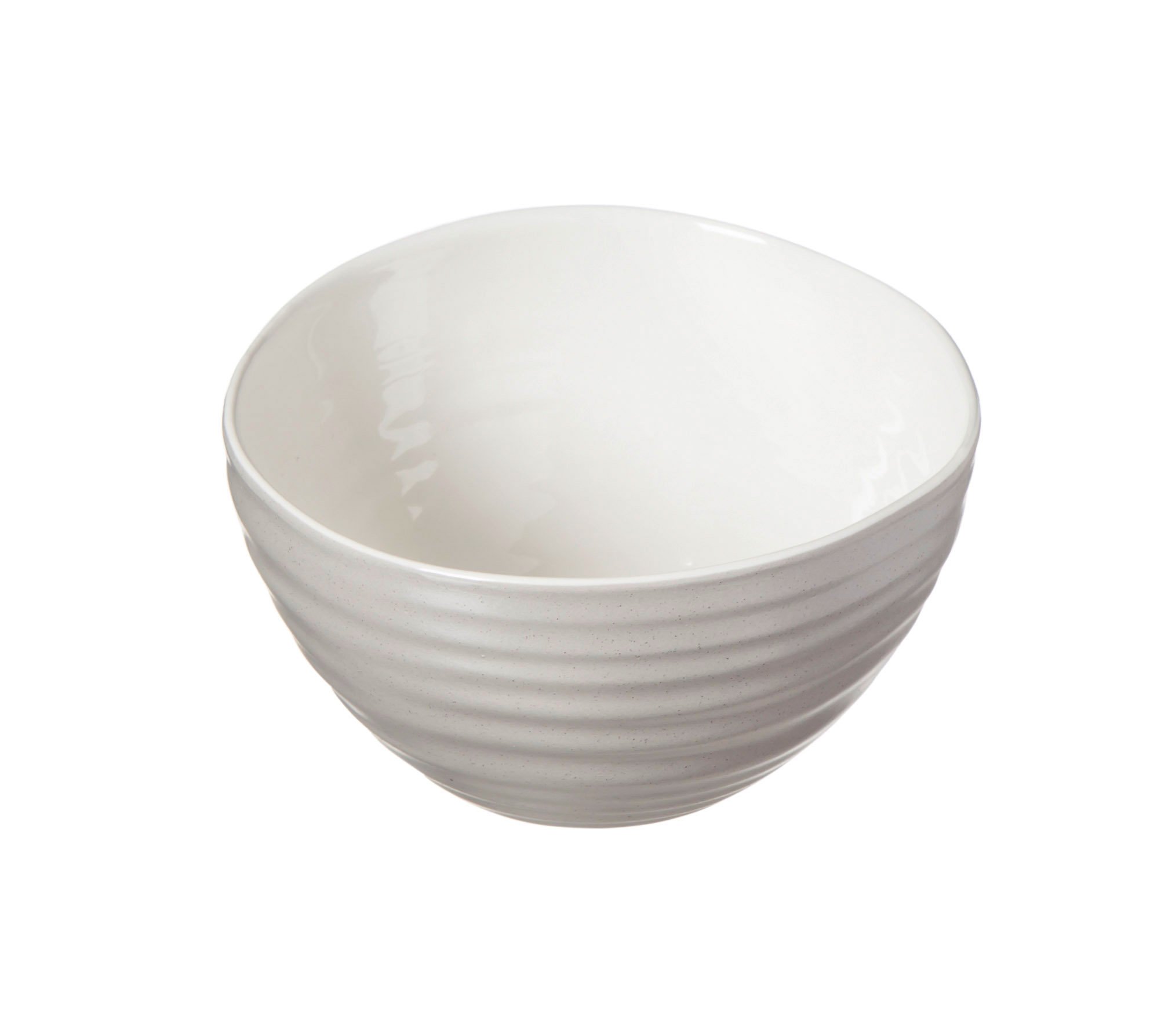 Cypress Home Shiloh Ceramic Embossed Serving Bowl - Elegant Decorative Bowl for Salads, Soups, and Table Centerpieces