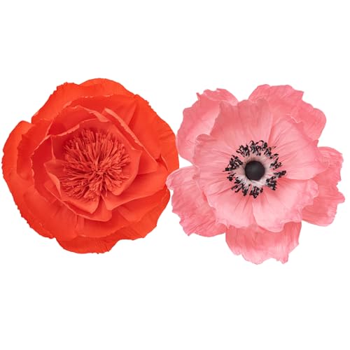 Pink+orange Red;set/2