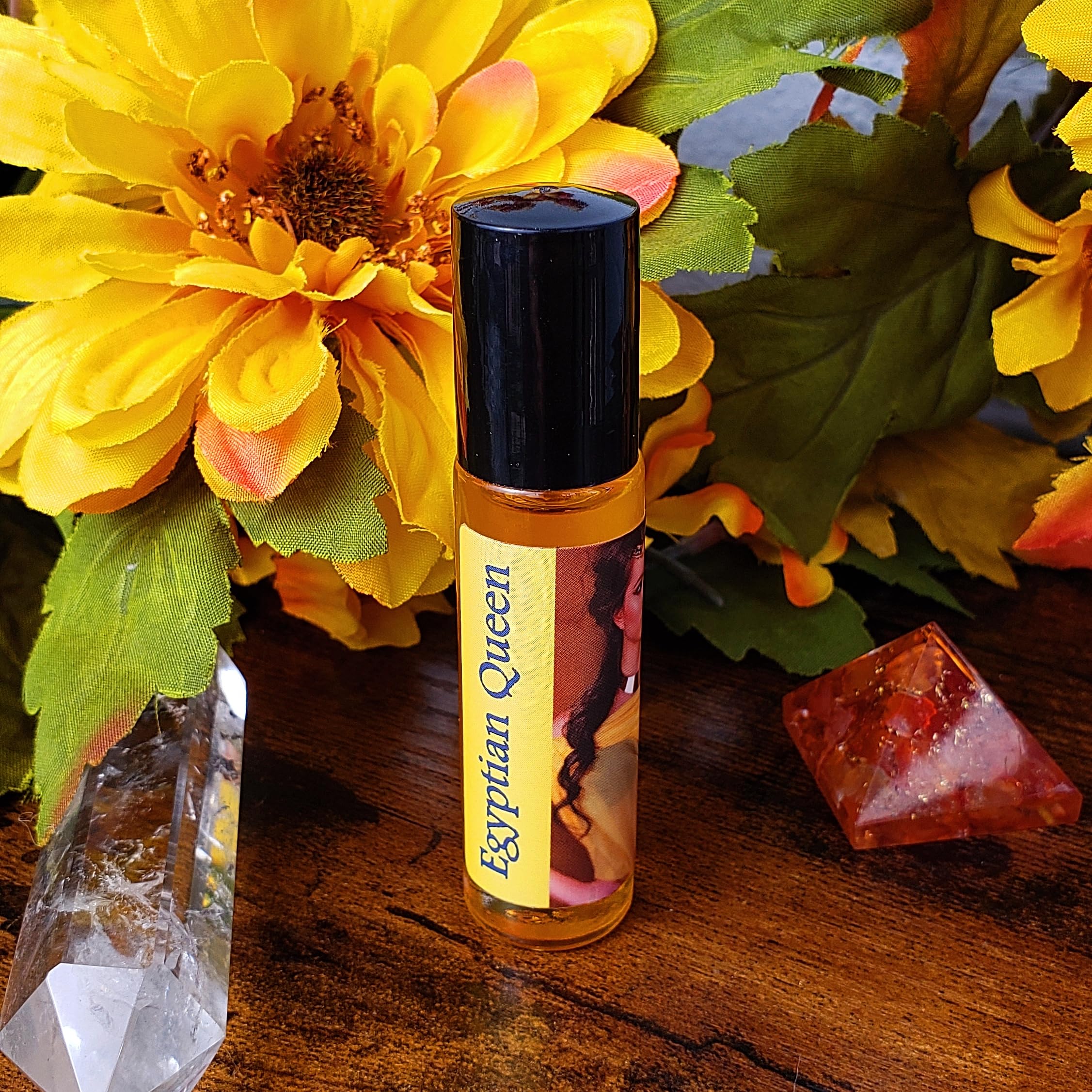 Egyptian Queen Musk Perfume Body Oil for Women - Long Lasting Fragrance - Perfect for Date Nights, Special Occasions & Daily Wear
