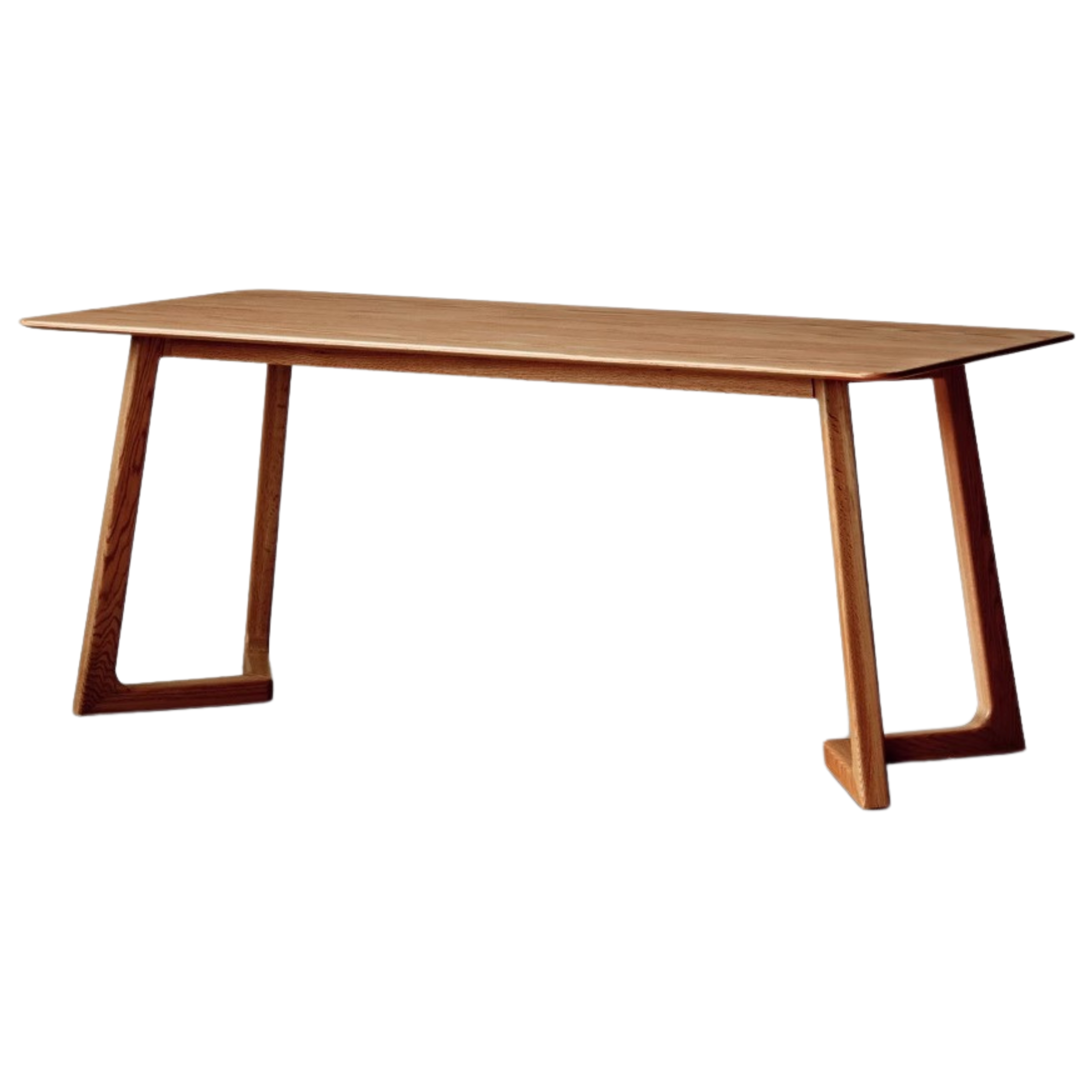 Premium Solid Oak Wood Large Office Desk - Spacious Workstation for Home & Business Use - Ideal for Writing, Studying & Remote Work