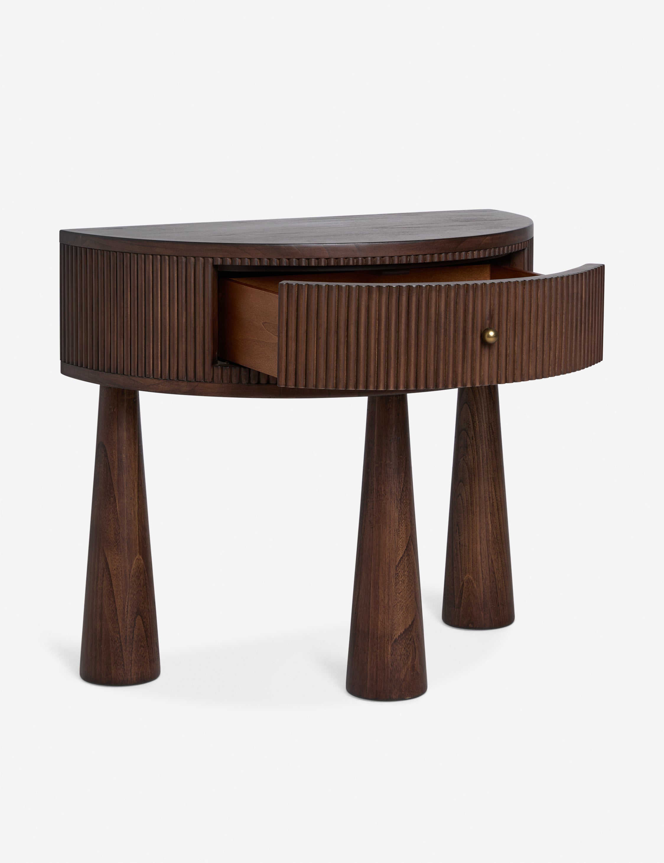 Modern Wooden Nightstand with Drawer - Bedside Table for Bedroom, Living Room, or Office - Perfect for Storage and Decor